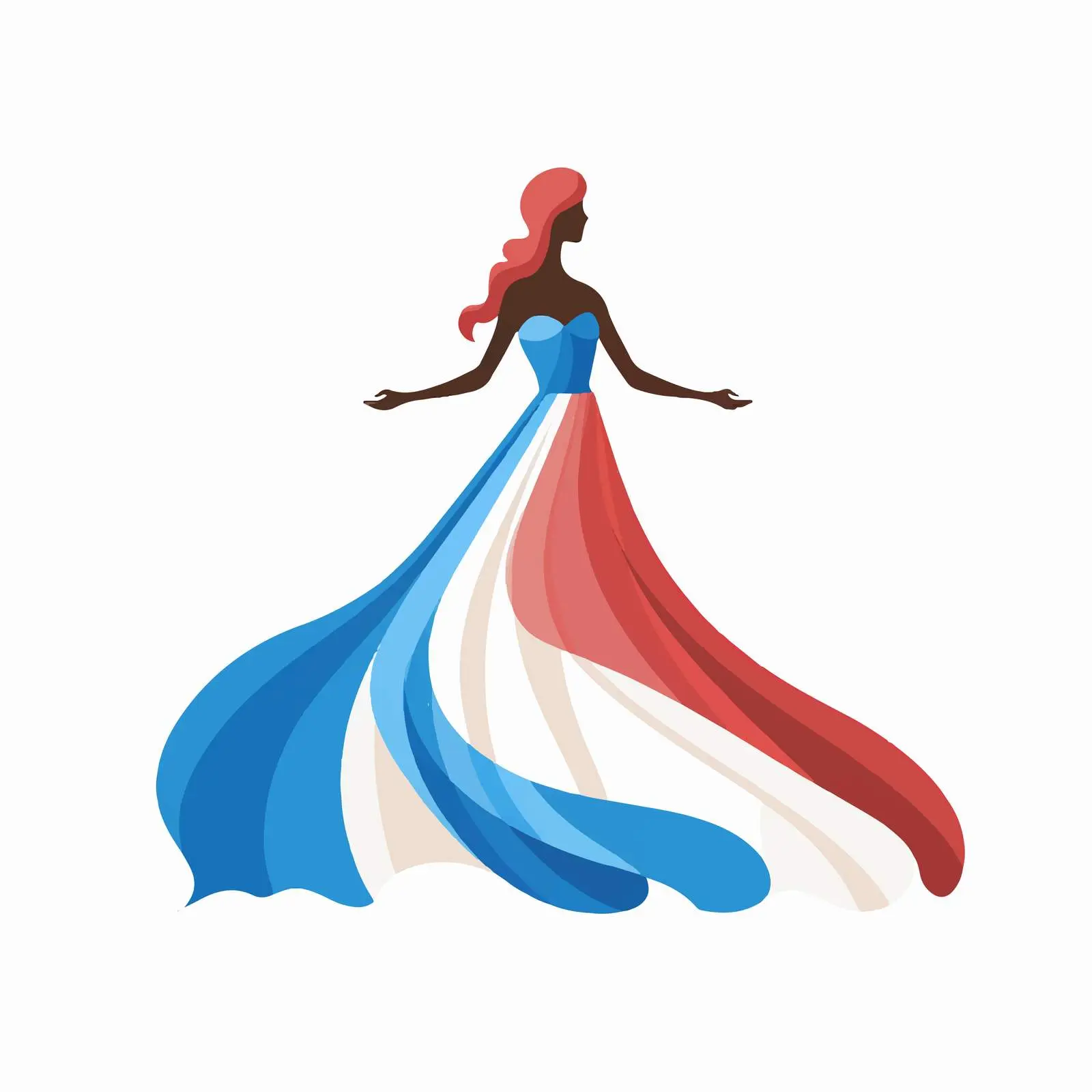 Colorful Festival Clip Art with National Flags — free download from Dotvec