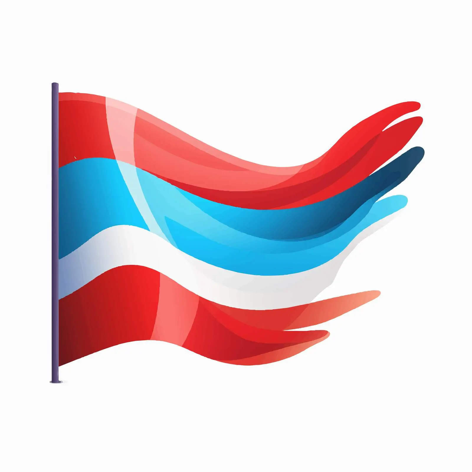 Colorful Festival Clip Art with National Flags – free artistic decoration image from Dotvec