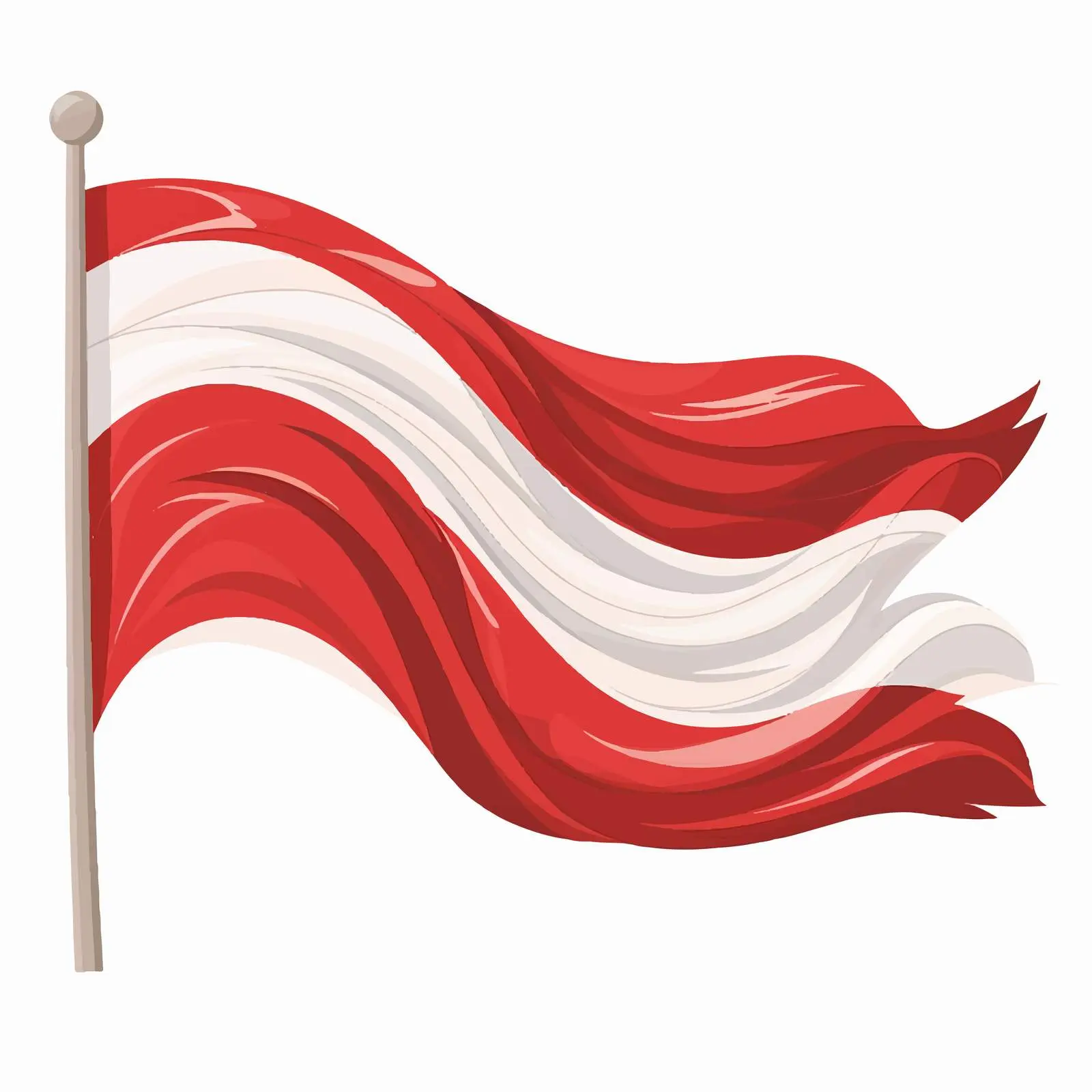 Colorful Festival Clip Art with National Flags — free download from Dotvec