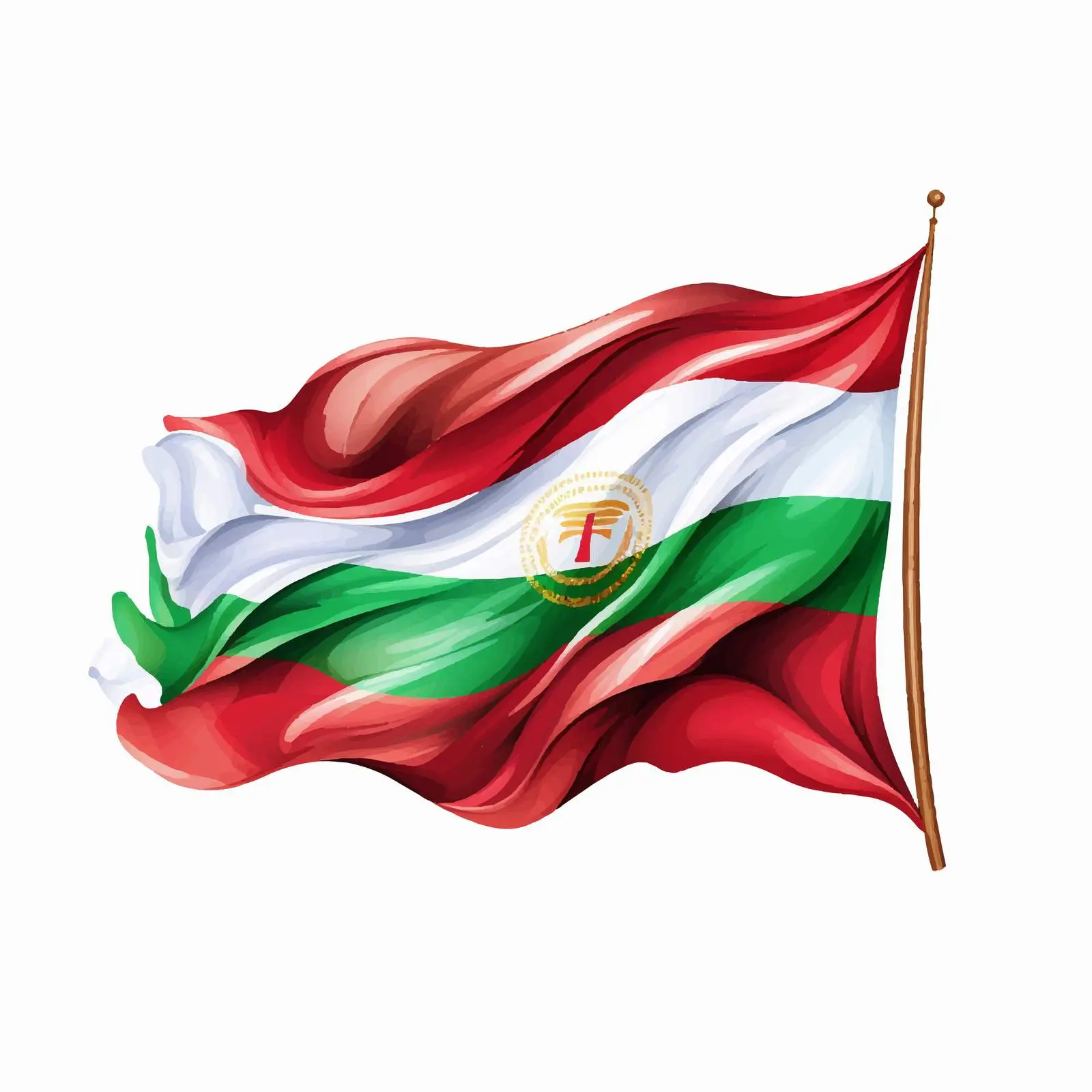 Colorful Festival Clip Art with National Flags — free download from Dotvec