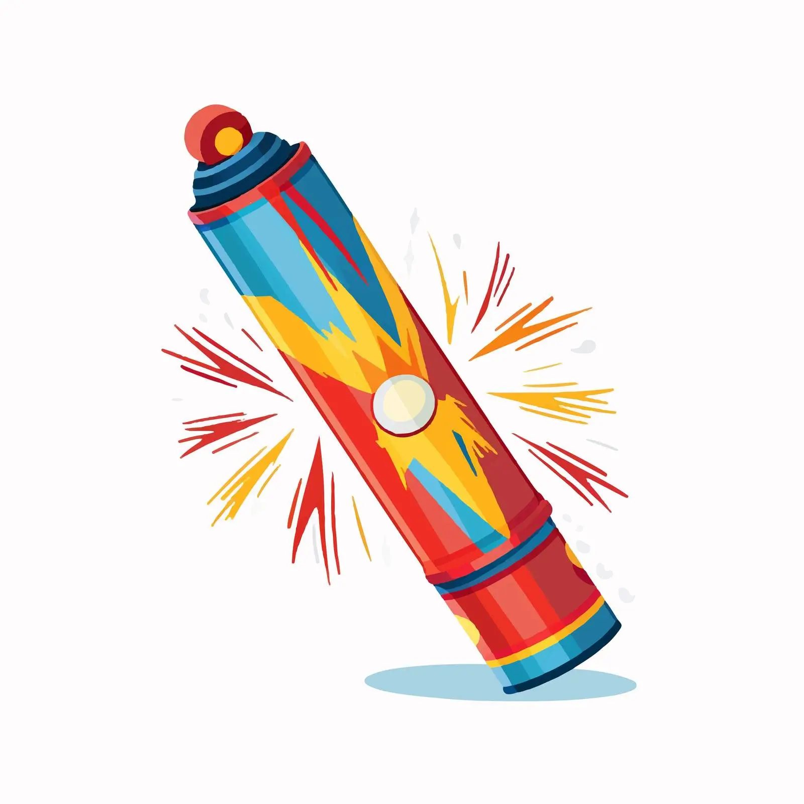 Colorful Firecracker Festival Illustration — free download from Dotvec