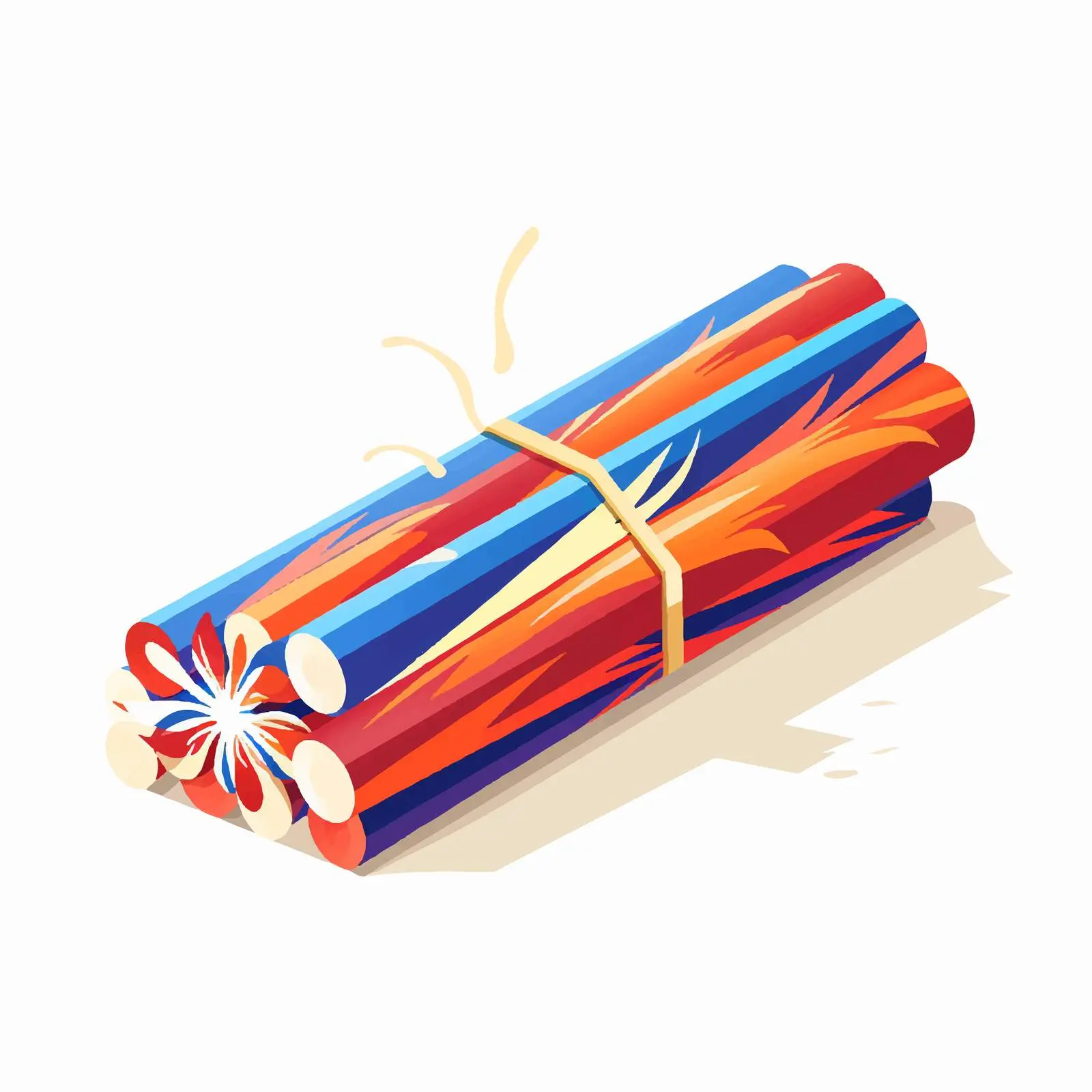 Colorful Firecracker Celebrating National Festival — free download from Dotvec