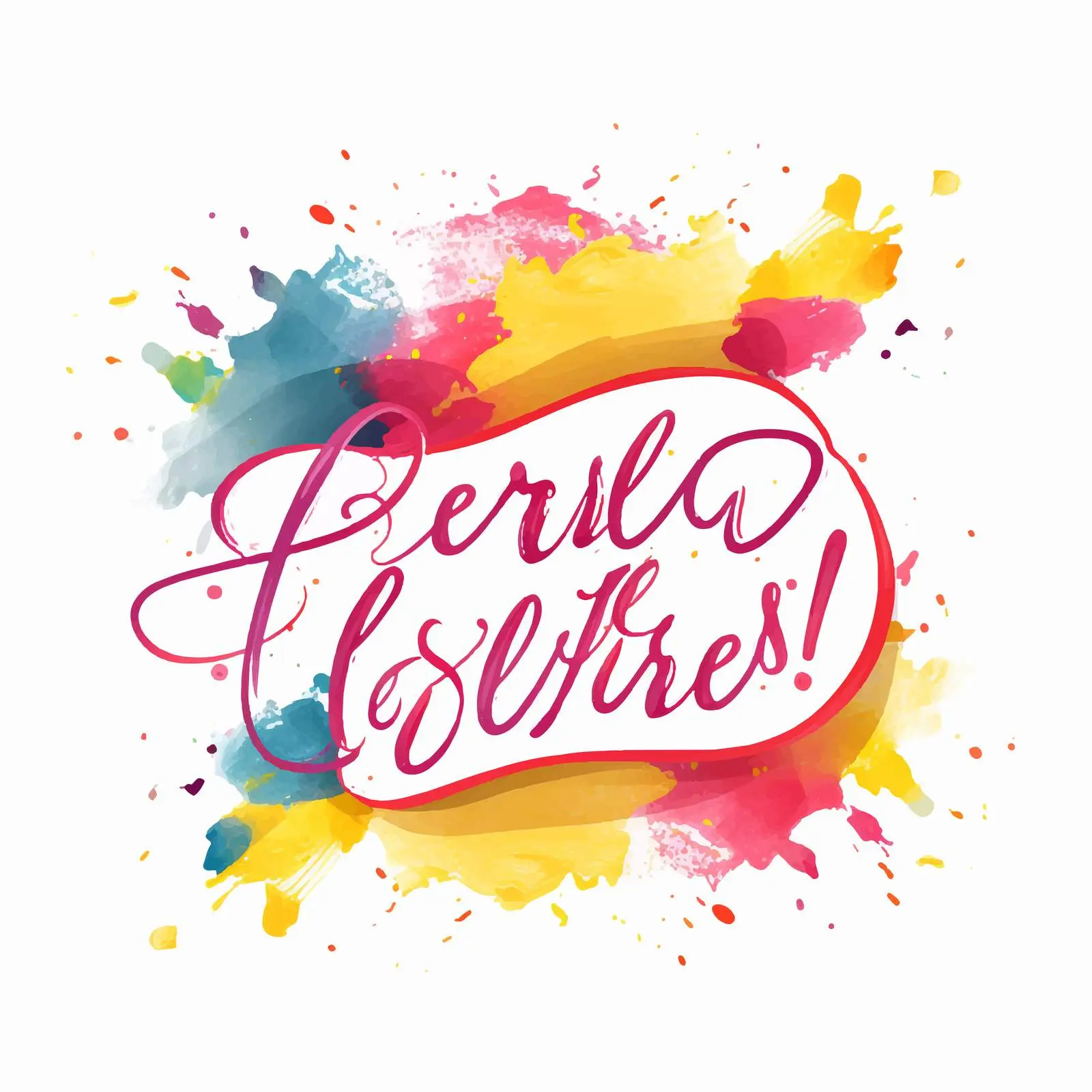 Festive Birthday Party Invitation Template — free download from Dotvec