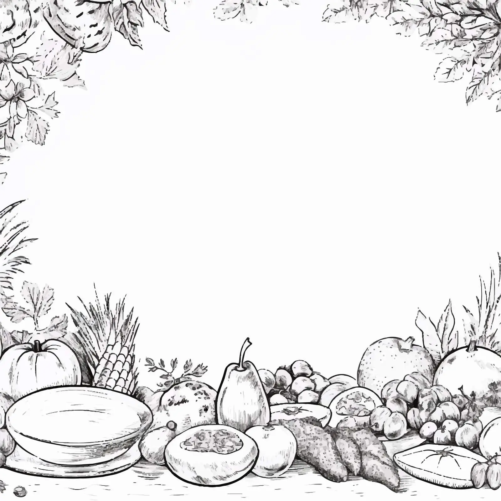 Festive Vegetarian Table for Holiday Celebrations — free download from Dotvec