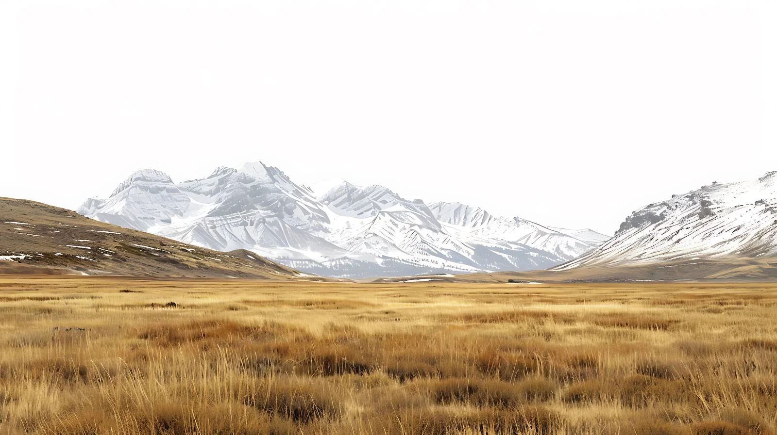 Wyoming Landscape with Isolated White Background — free download from Dotvec