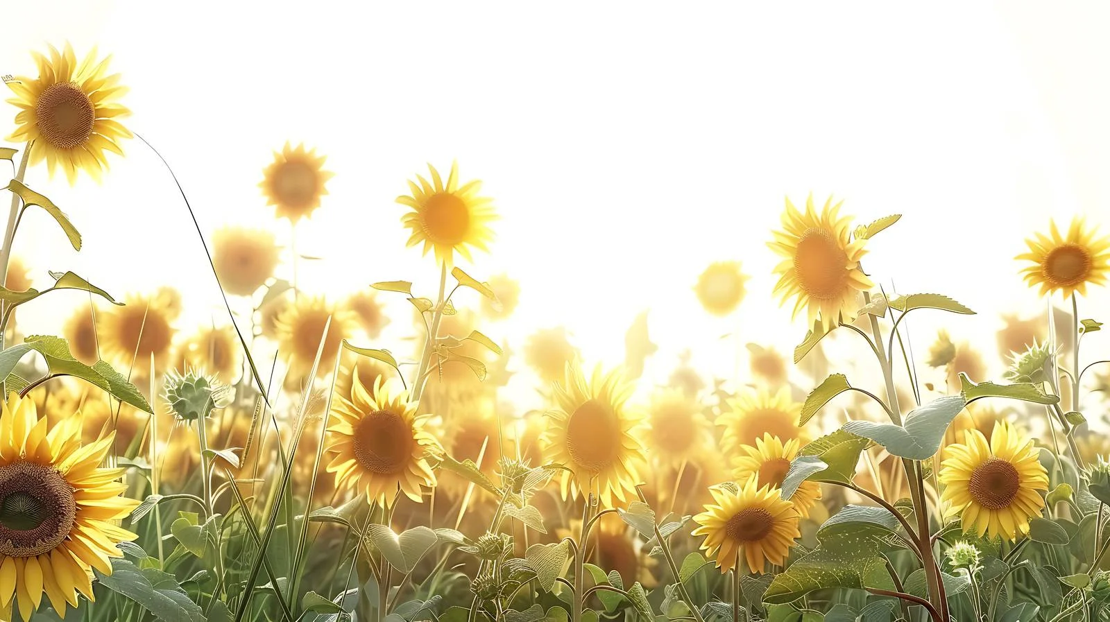 Sunflower Field Under Sunlight — free download from Dotvec