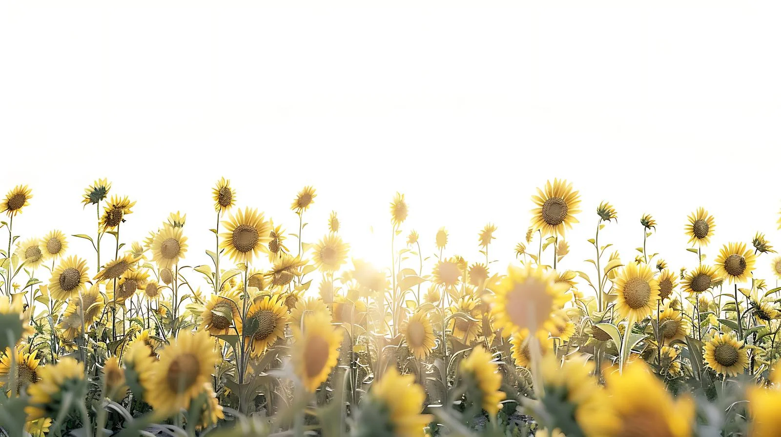 Sunflower Field in Sunlight — free download from Dotvec