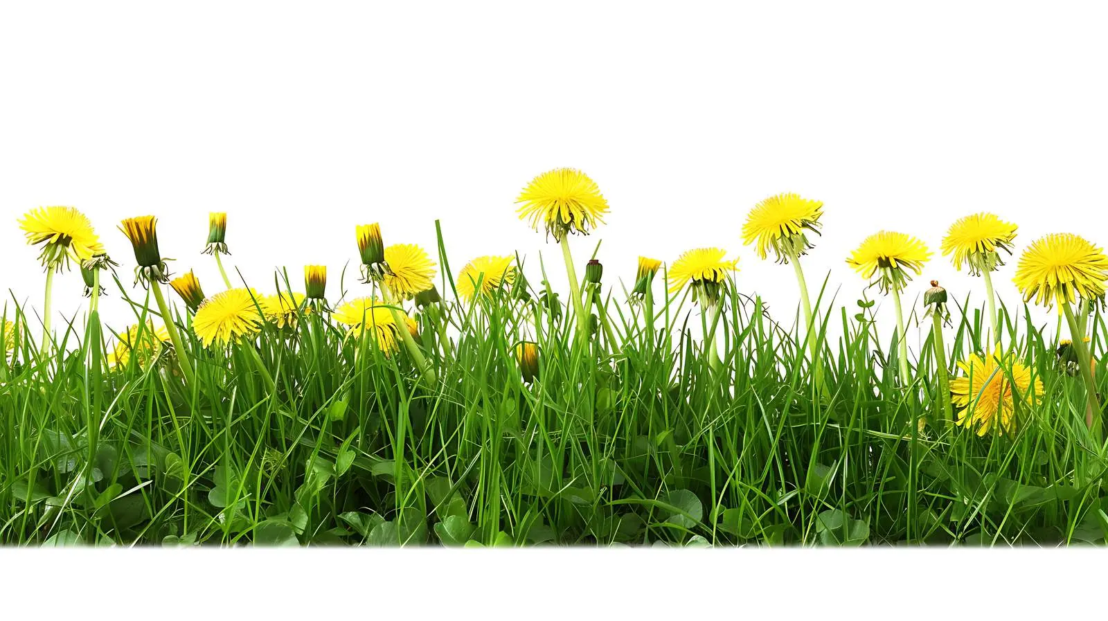 Vibrant Field of Yellow Dandelion Flowers – free field of flowers image from Dotvec
