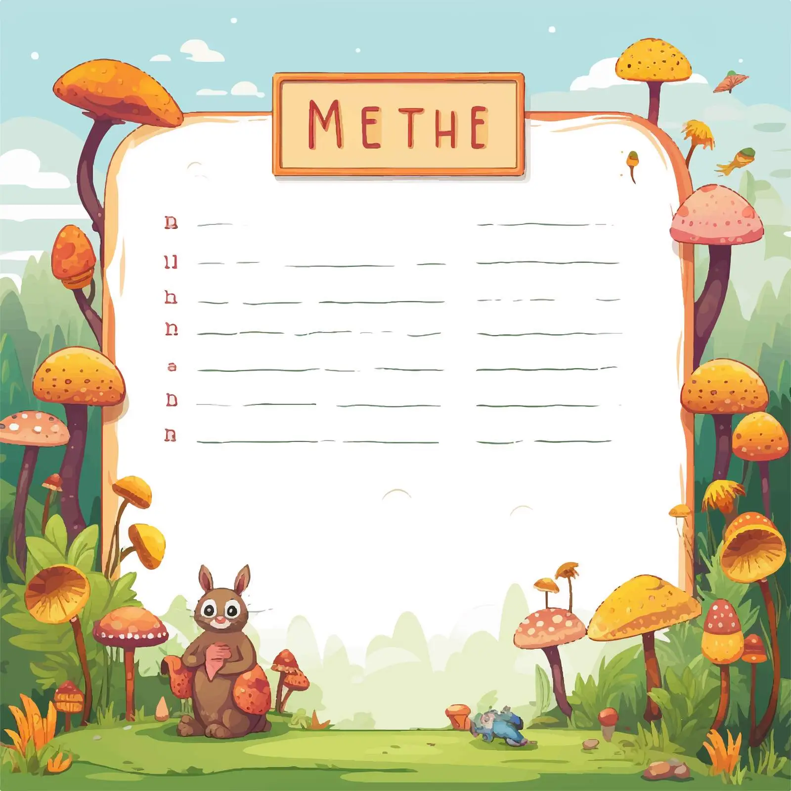 Missing Letter Worksheet Template Illustration – free fun worksheets image from Dotvec