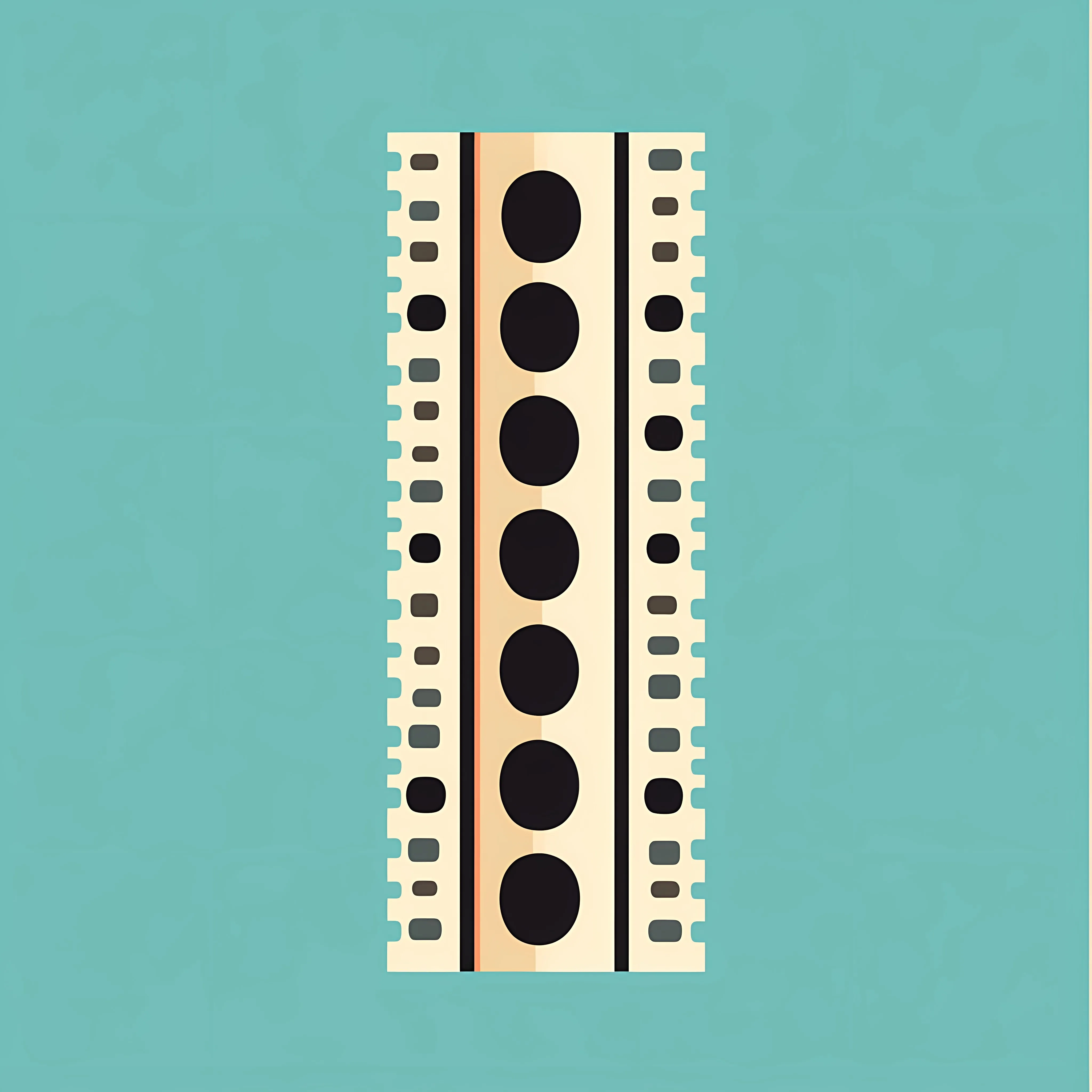 Historical Filmstrip Illustration in Flat Vector Style — free download from Dotvec