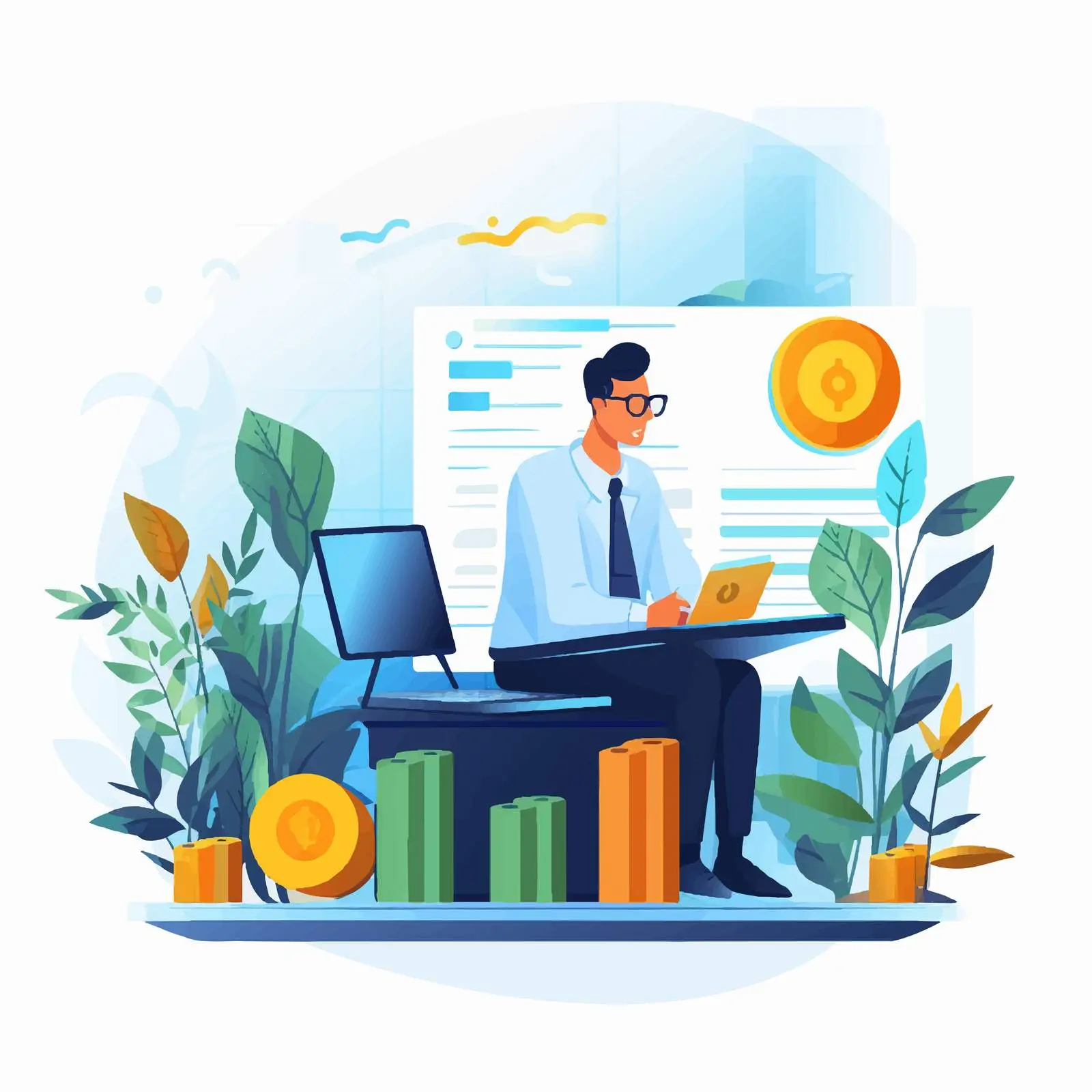 Finance Management Consulting for Business Advisors — free download from Dotvec