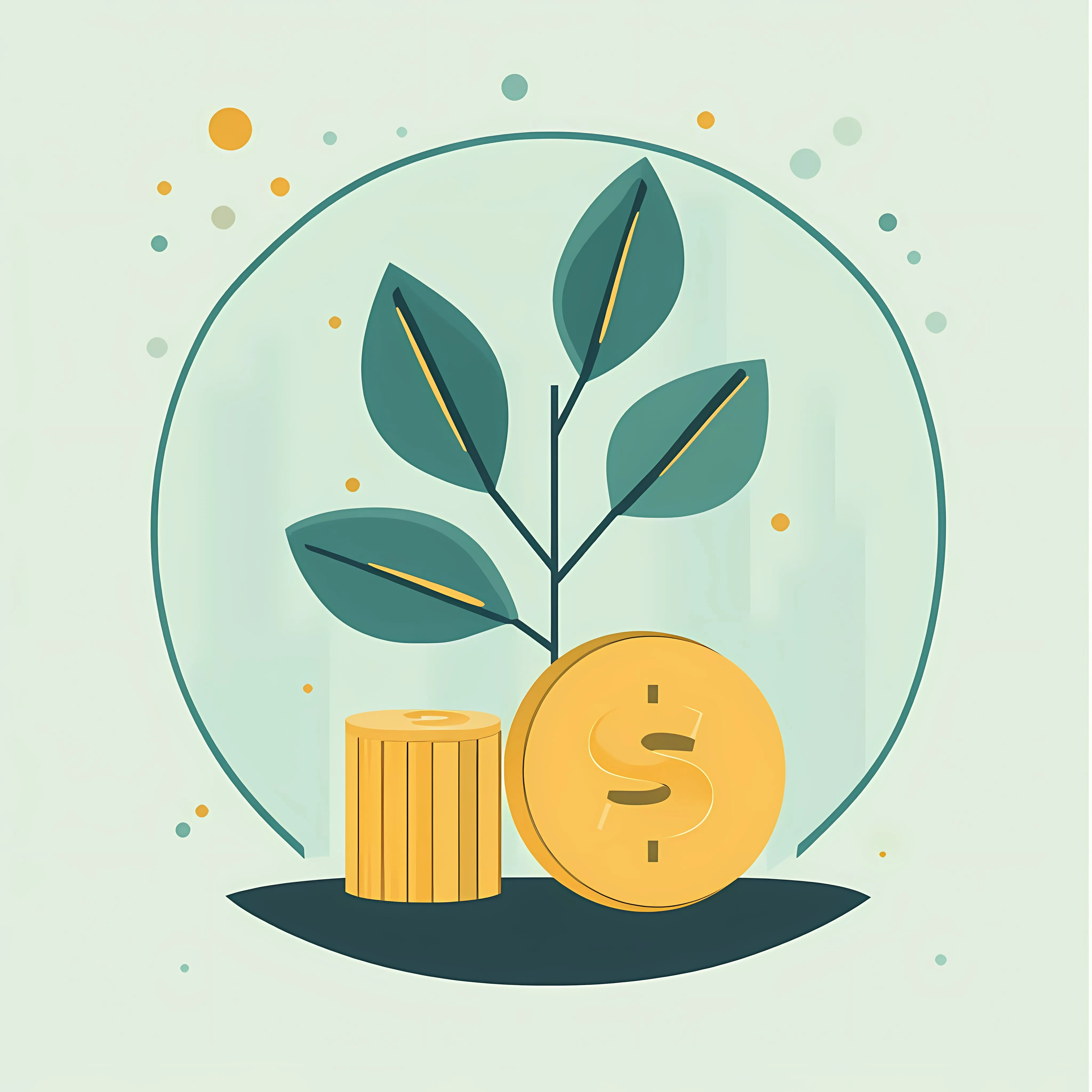 Financial Planning and Economy Animation Illustration — free download from Dotvec