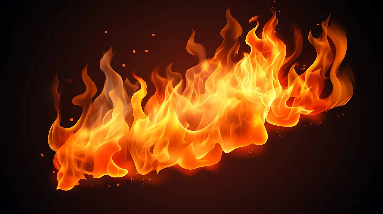 Realistic Fire Flame Light Illustration — free download from Dotvec