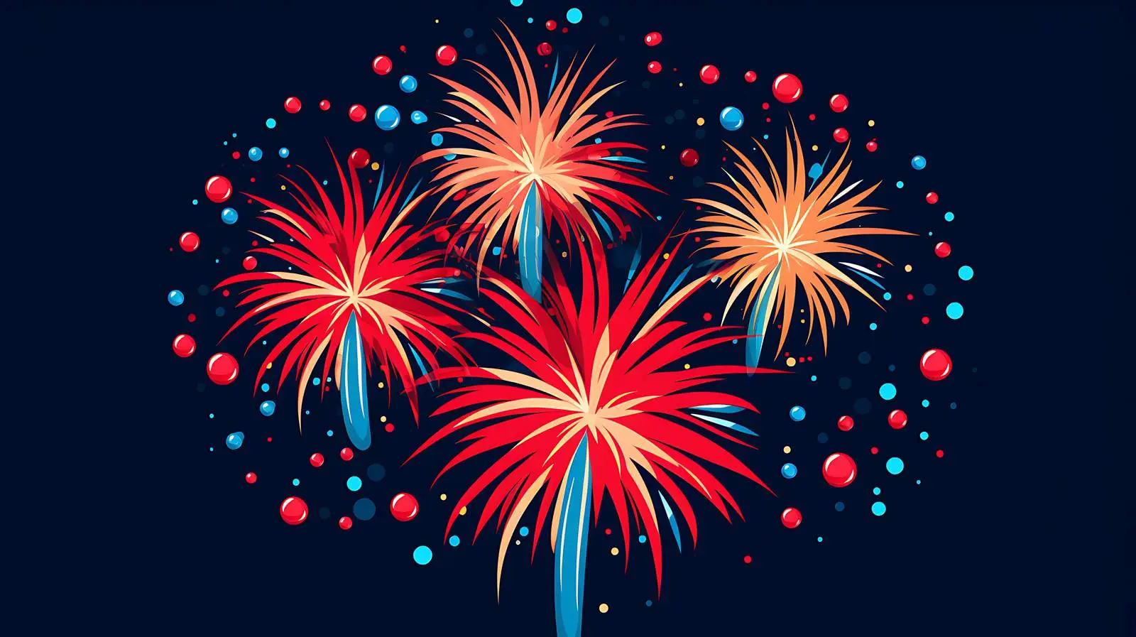 Firework Logo on Dark Background — free download from Dotvec