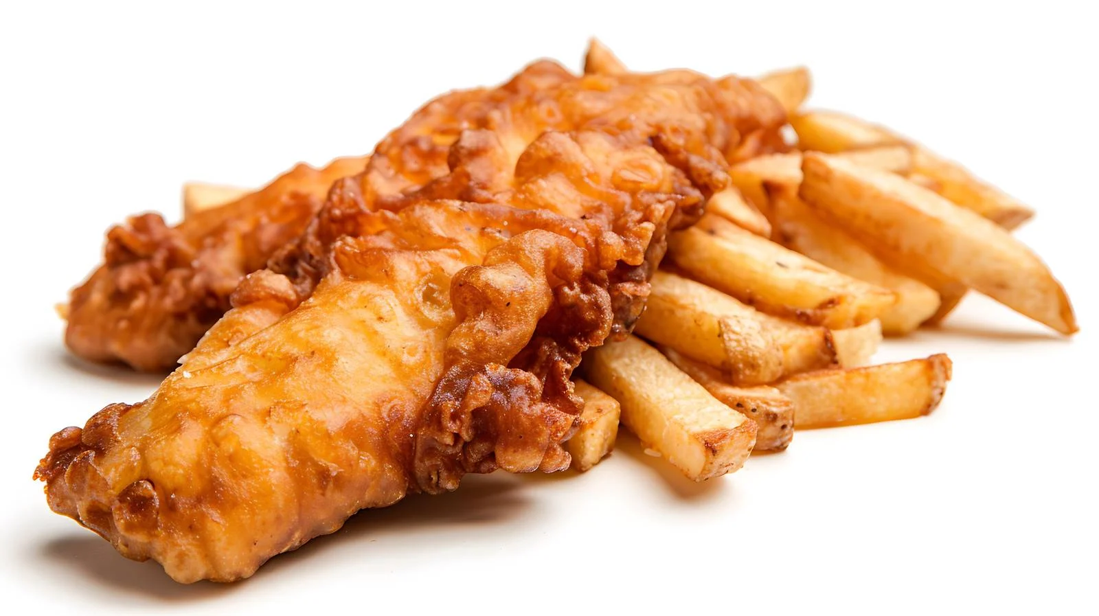 Freshly Made Fish and Chips at Professional Kitchen — free download from Dotvec
