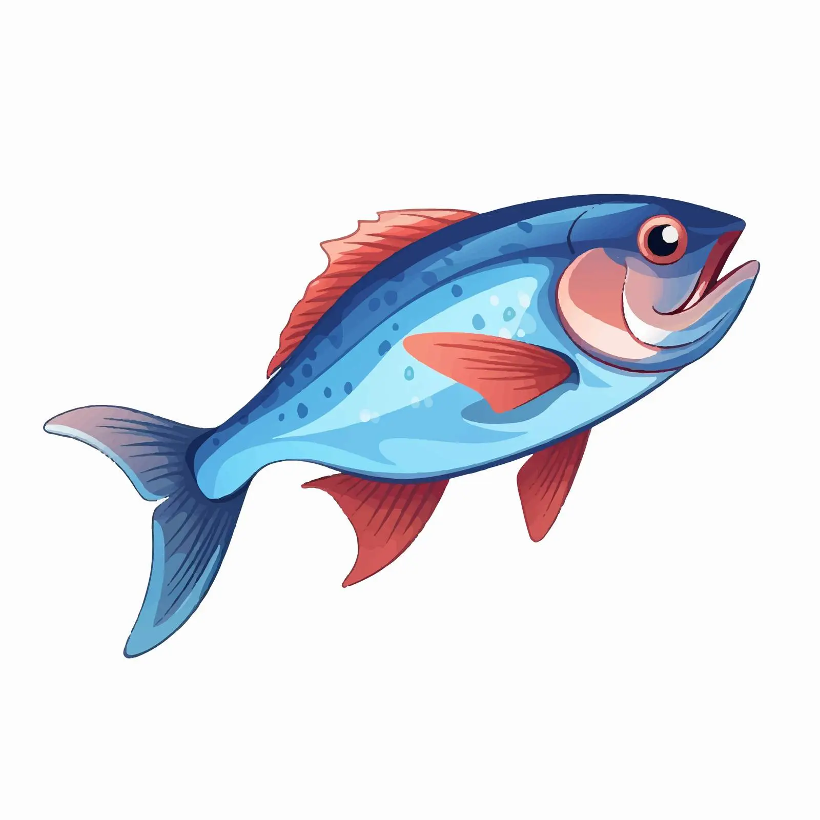 Isolated Fish Sea Food Vector Icon Design – free sustainable seafood image from Dotvec