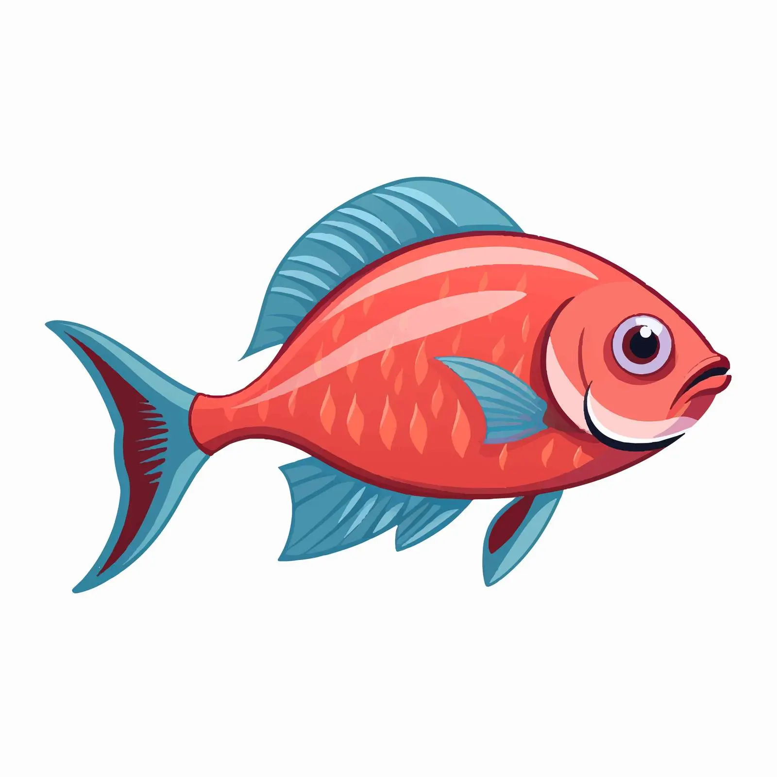 Isolated Fish Sea Food Icon Vector Illustration – free sustainable seafood image from Dotvec