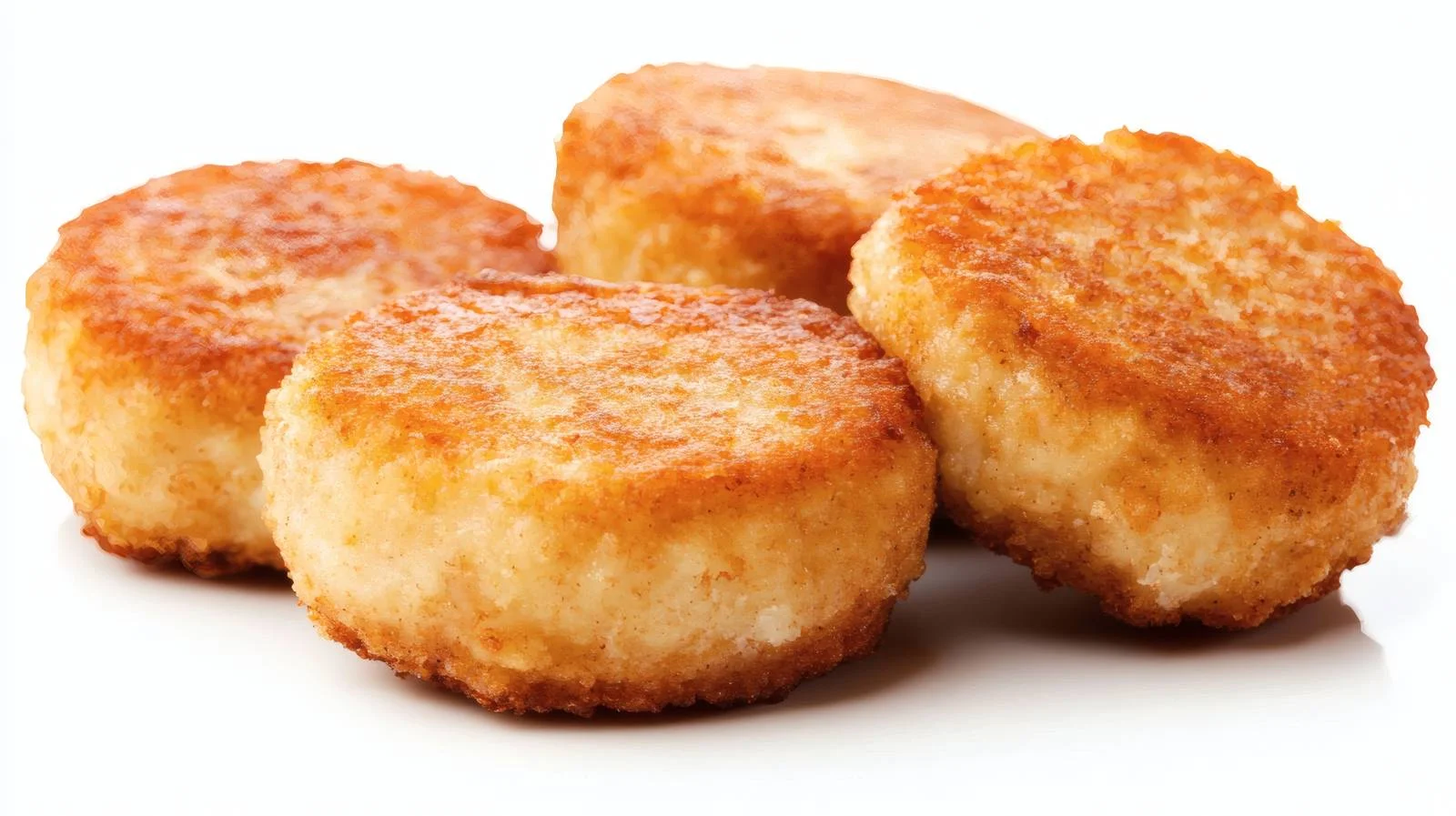 Delicious Fish Cakes and Cutlets on White — free download from Dotvec