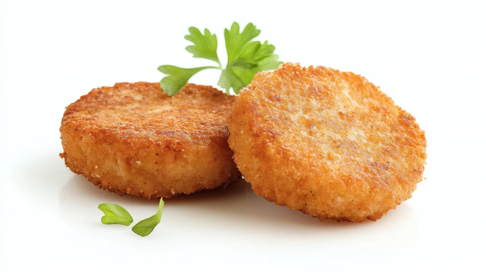 Gourmet Fish Cakes on White Background — free download from Dotvec