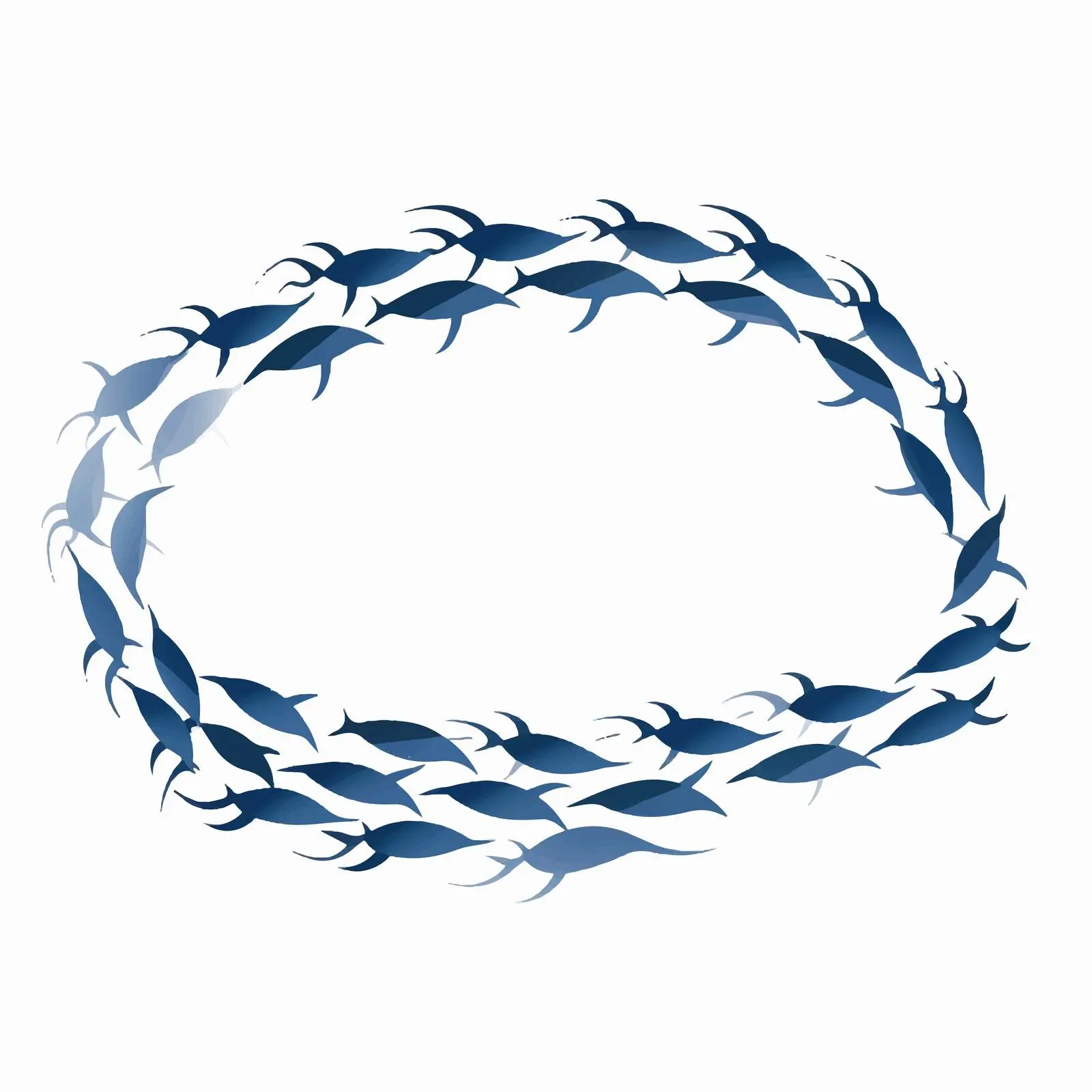 Fishbone Line Vector Illustration on White Background — free download from Dotvec