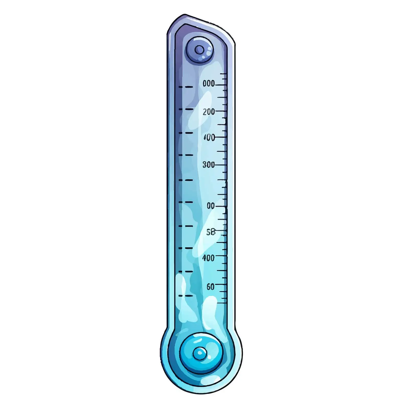 Letter T Flashcard with Thermometer Illustration — free download from Dotvec