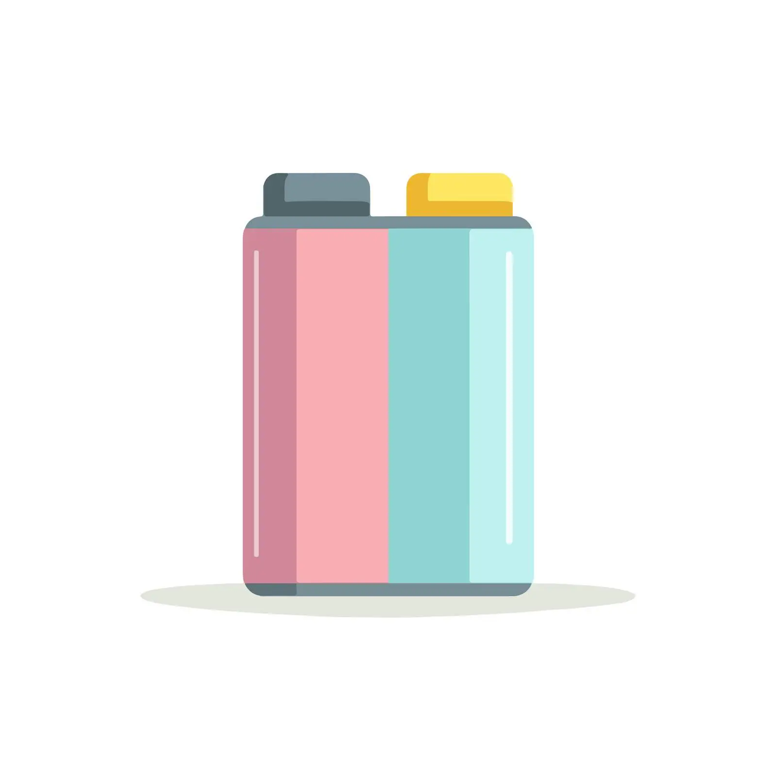 Minimalist 2D Battery Icon — free download from Dotvec