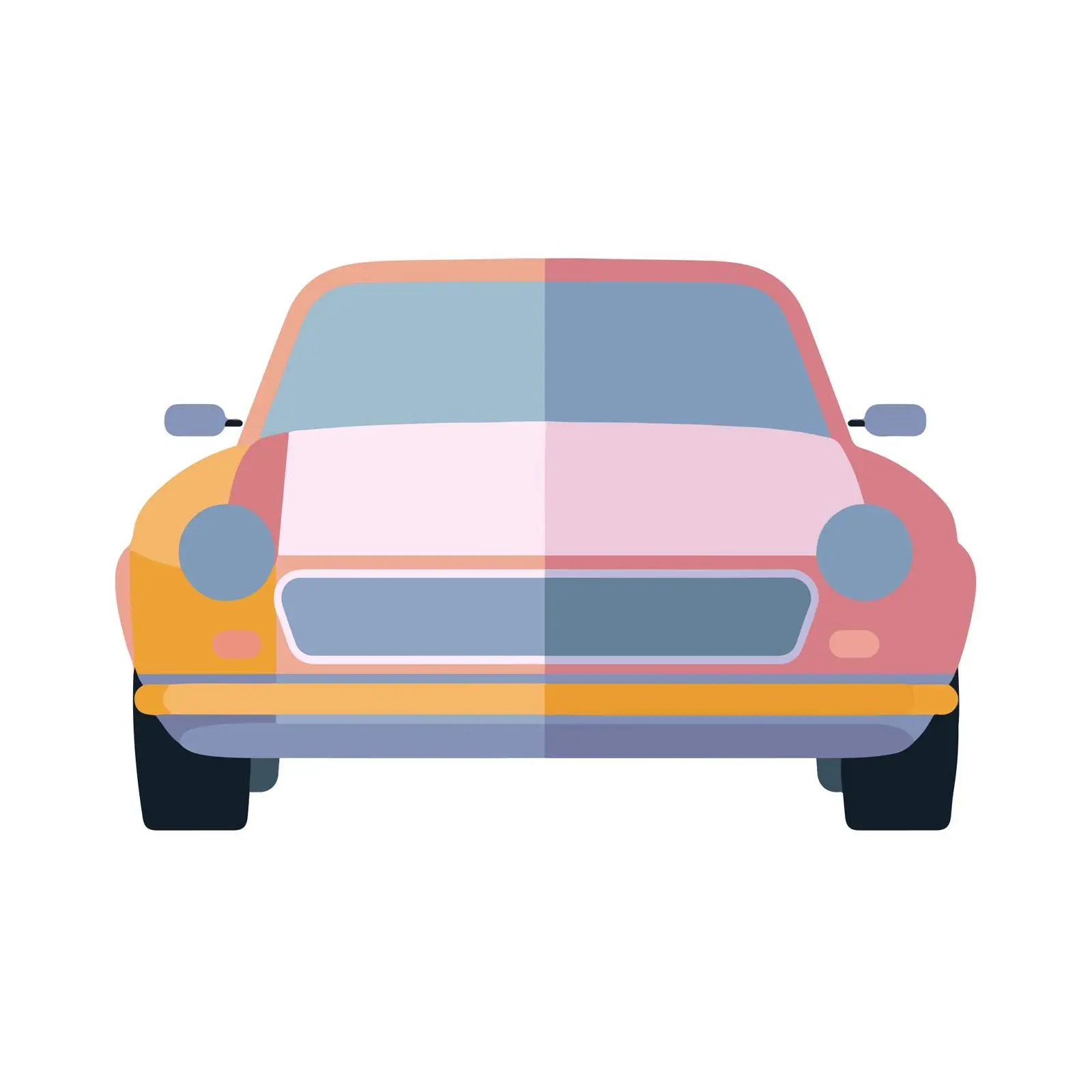 2D Car Icon Vector Design — free download from Dotvec