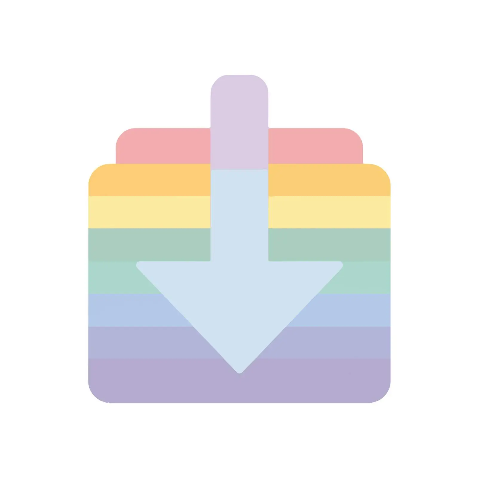 2D Download Icon — free download from Dotvec