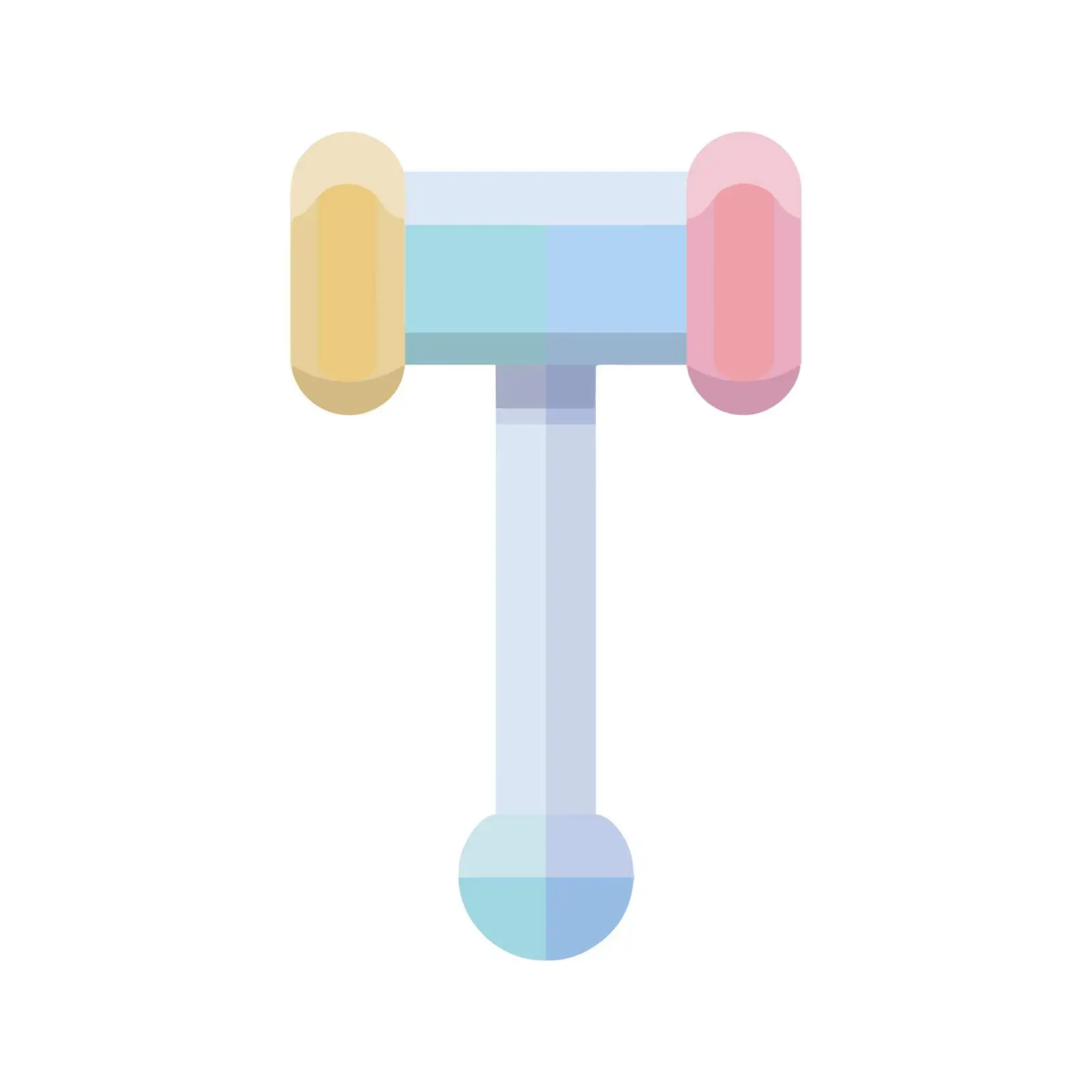 Flat Hammer Icon Design — free download from Dotvec