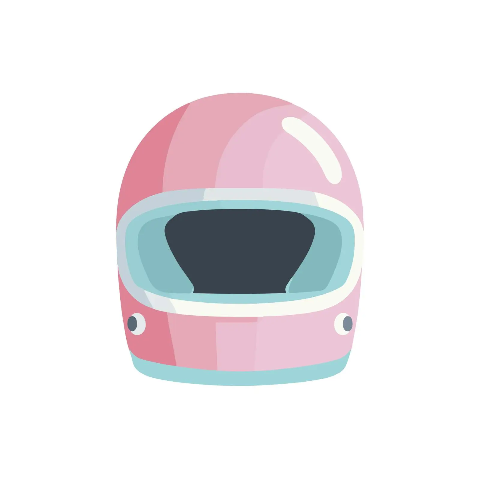 Minimalist Helmet Icon — free download from Dotvec