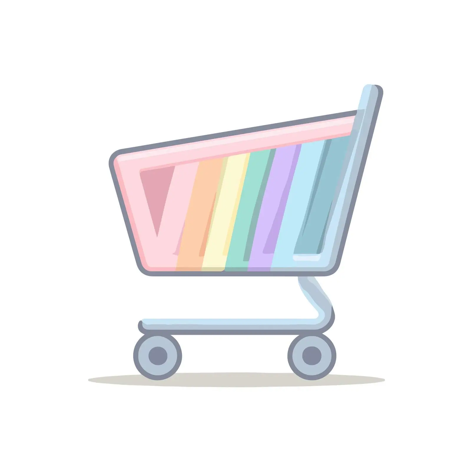 Minimalist Shopping Cart Icon — free download from Dotvec