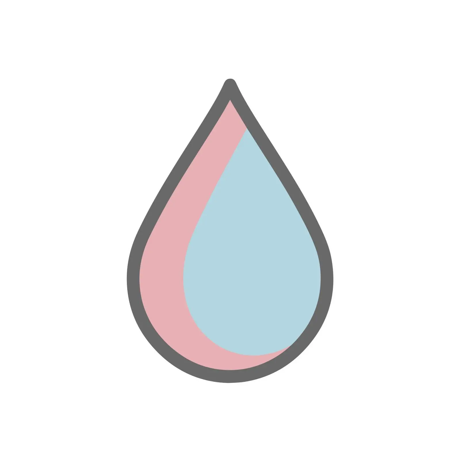 Minimalist Water Drop Icon — free download from Dotvec