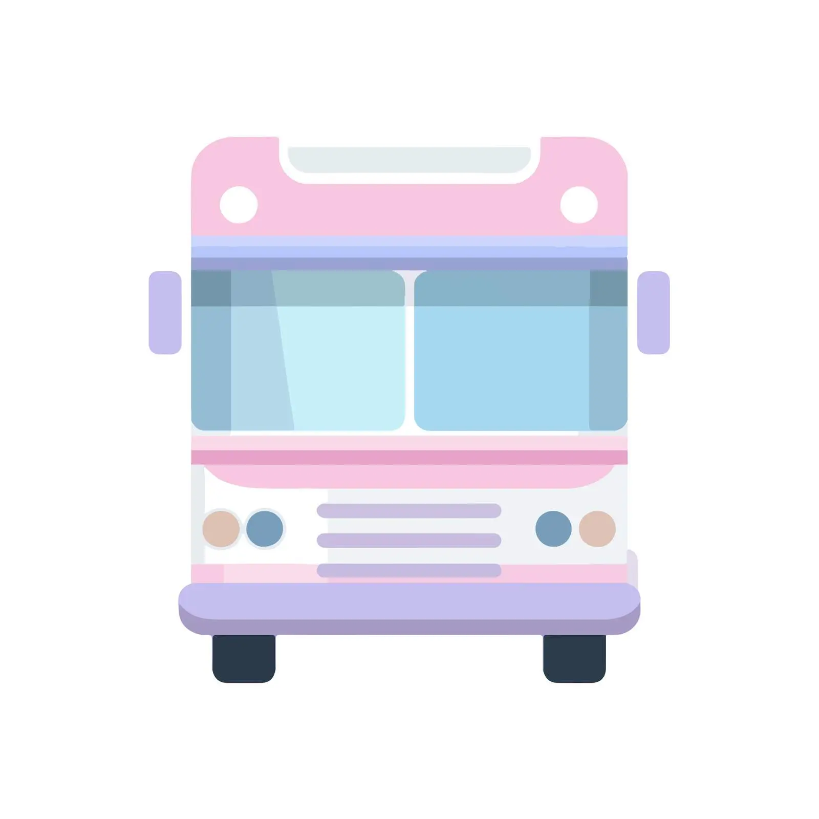 3D-Like Bus Vector Icon — free download from Dotvec