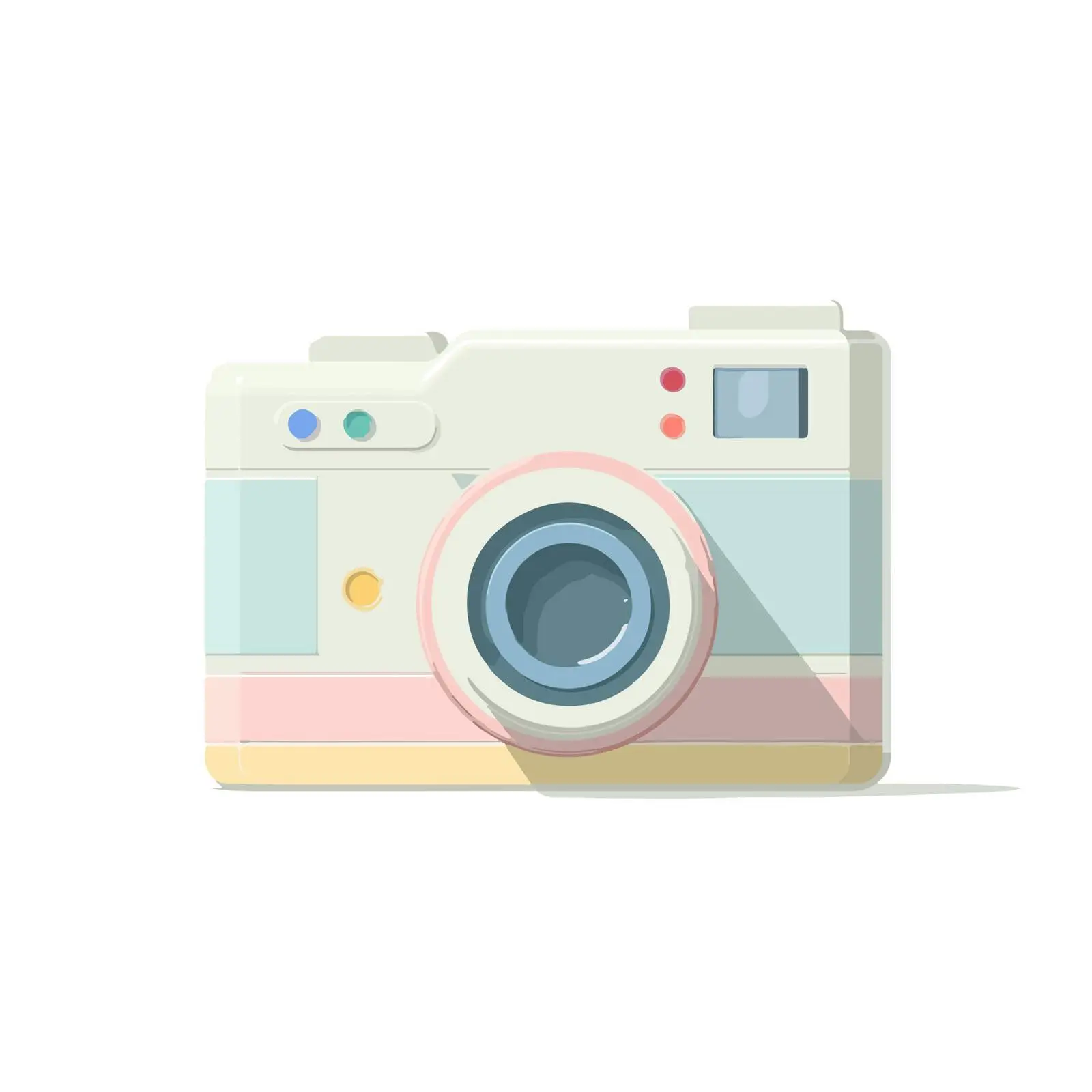 3D Camera Flat Icon Vector Design — free download from Dotvec