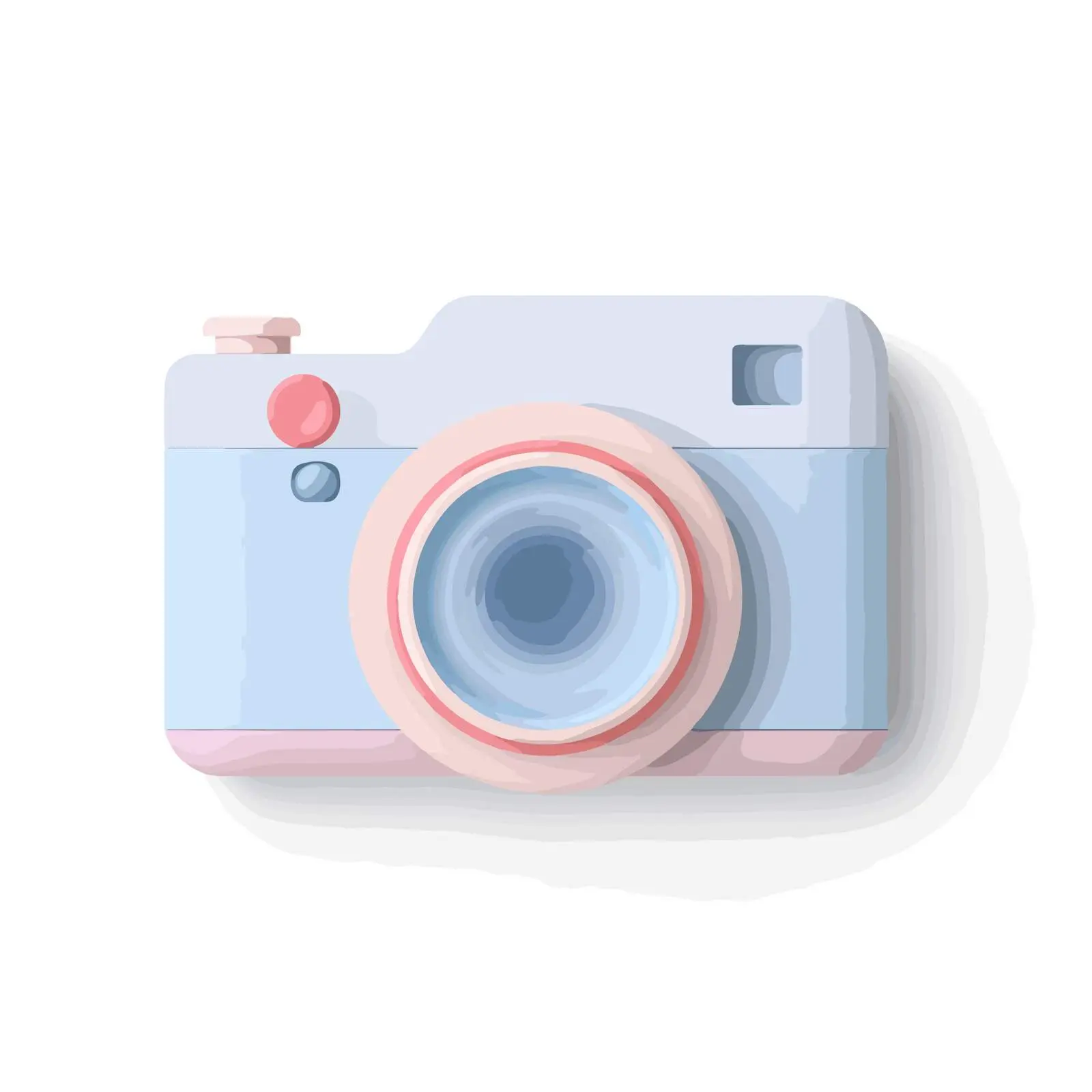 3D-like Minimalist Camera Icon — free download from Dotvec