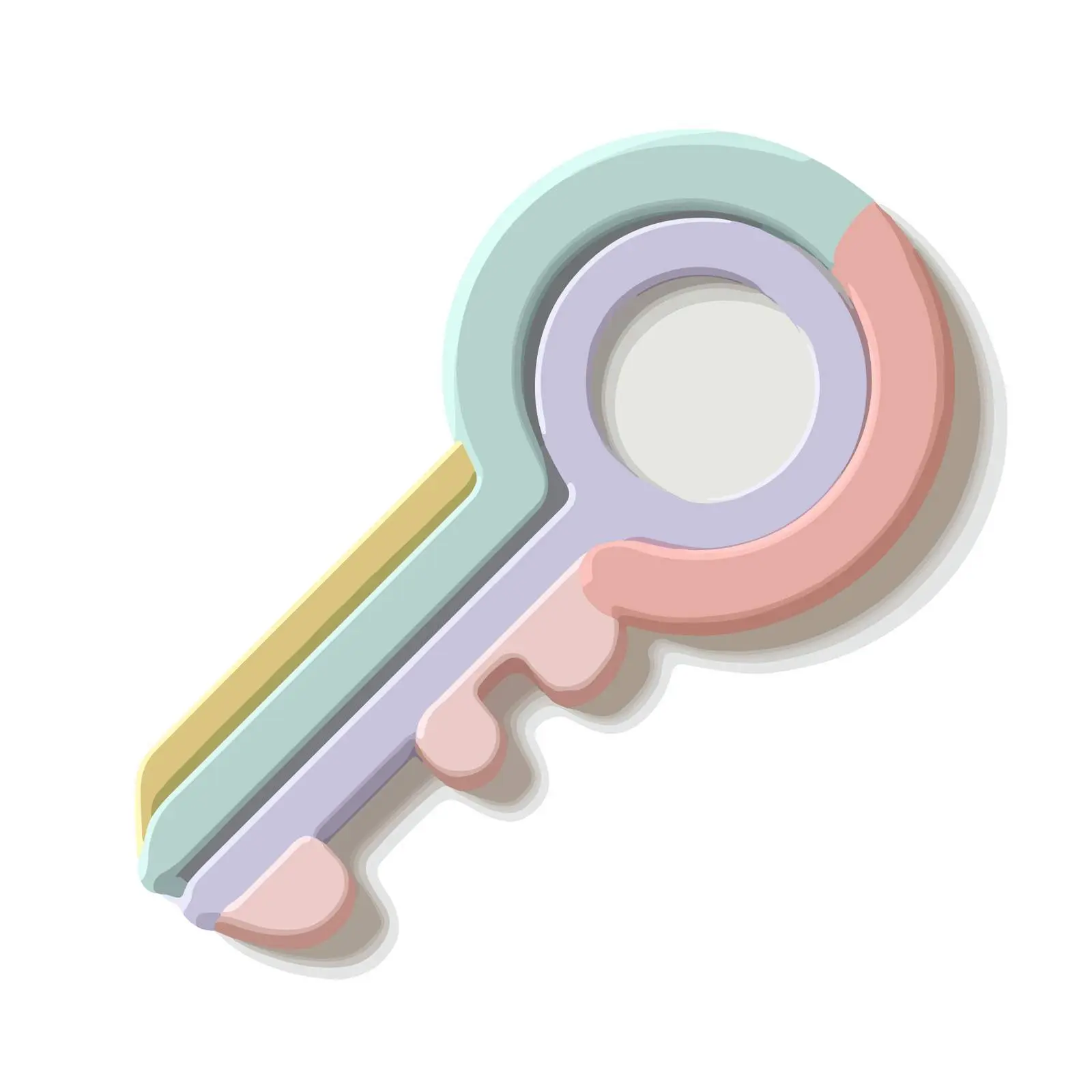 Elegant 3D Key Icon — free download from Dotvec