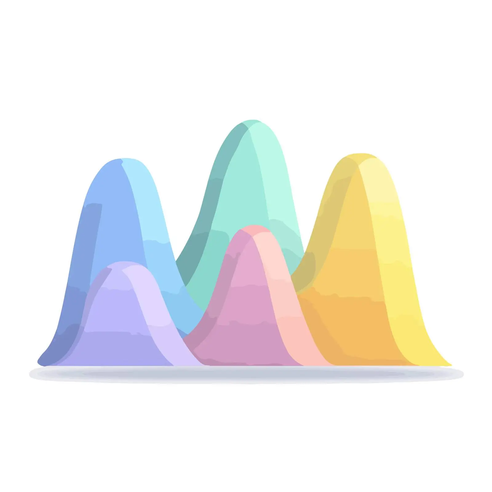 3D Minimalist Line Chart Icon — free download from Dotvec
