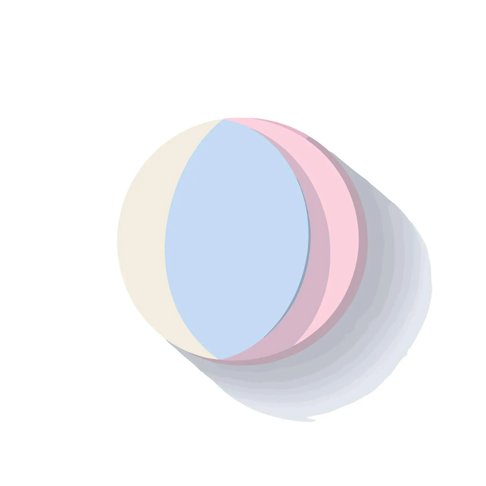 Minimalist 3D-Like Moon Icon — free download from Dotvec