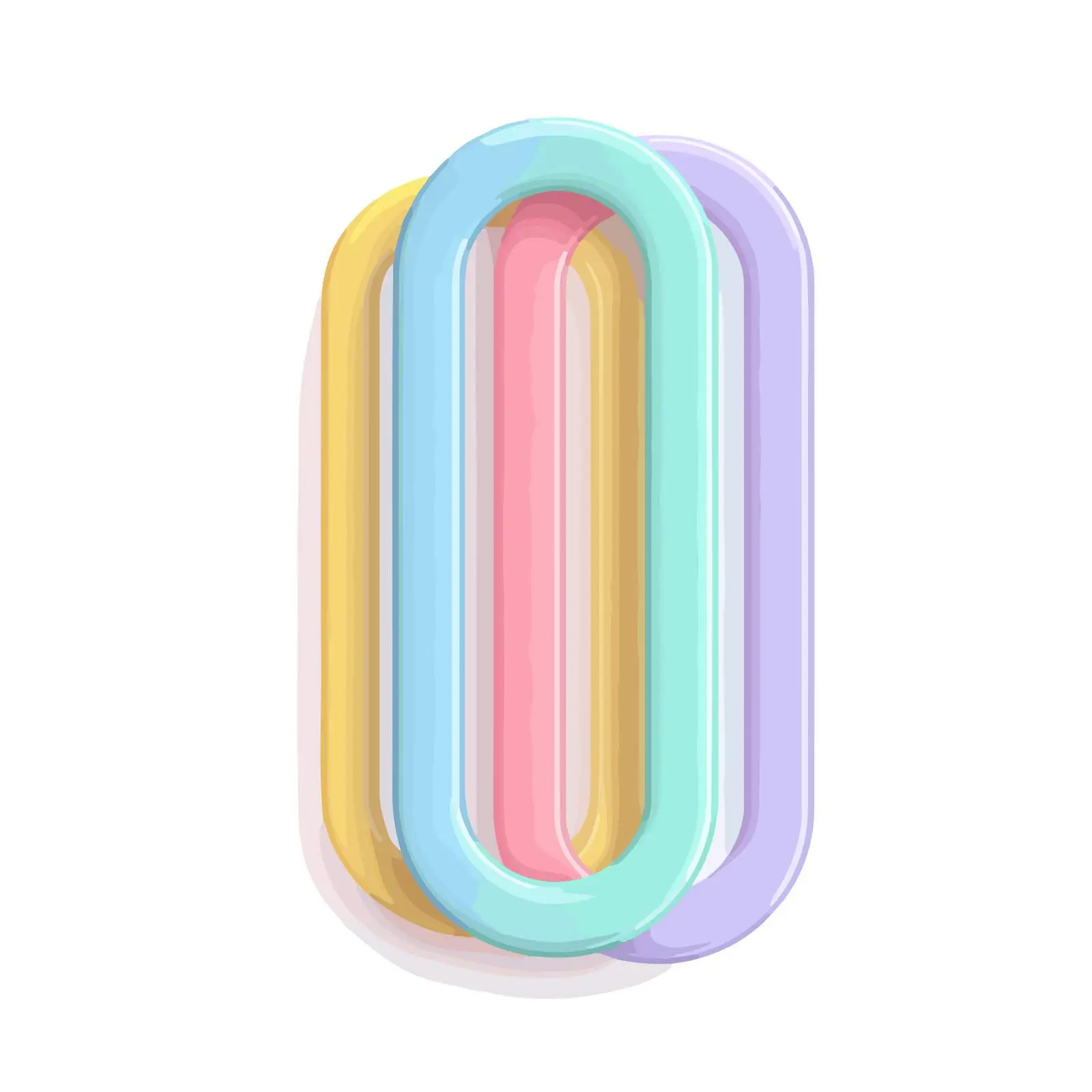 3D-Like Paperclip Icon — free download from Dotvec