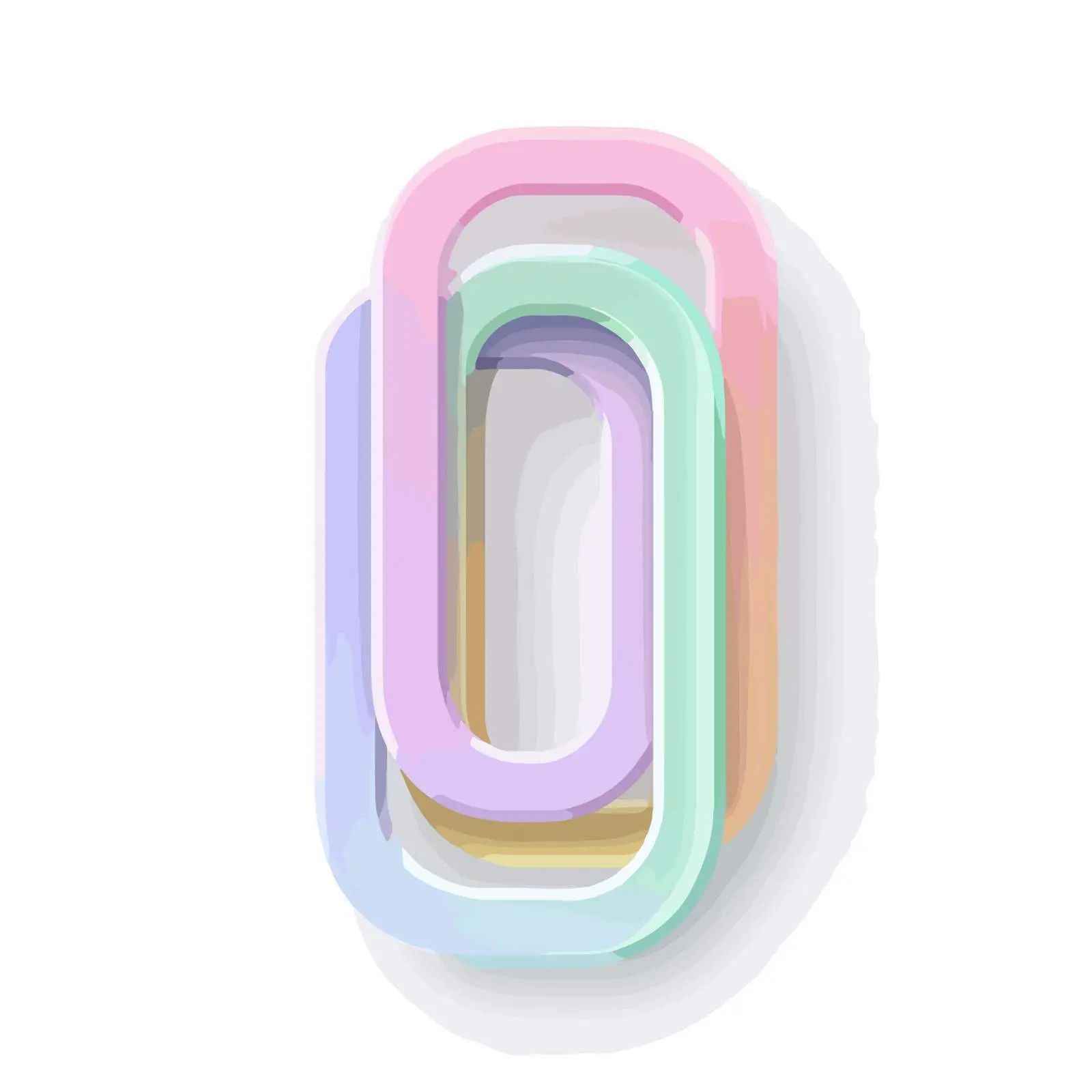 3D Paperclip Icon — free download from Dotvec