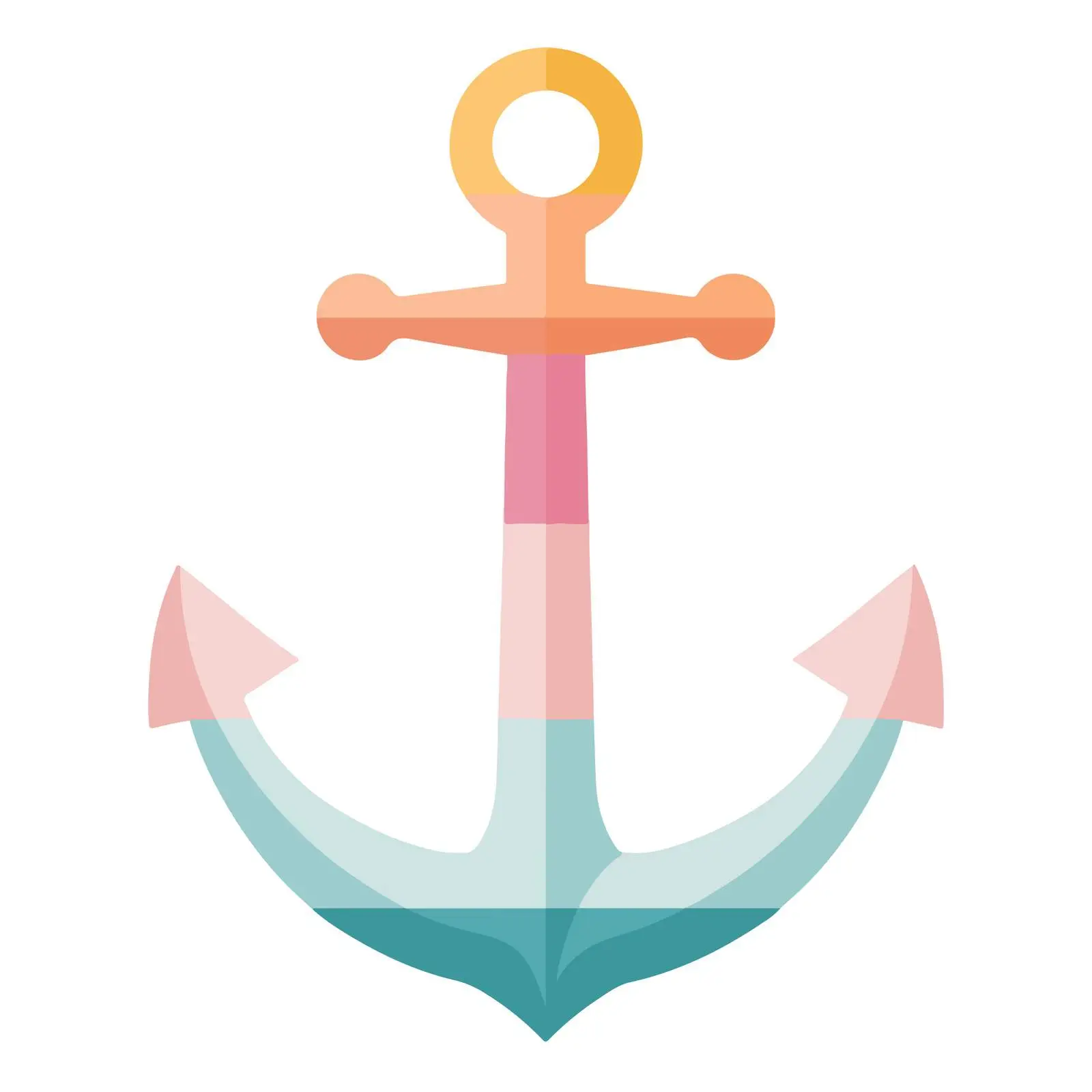 Minimalist Anchor Icon Vector Design — free download from Dotvec