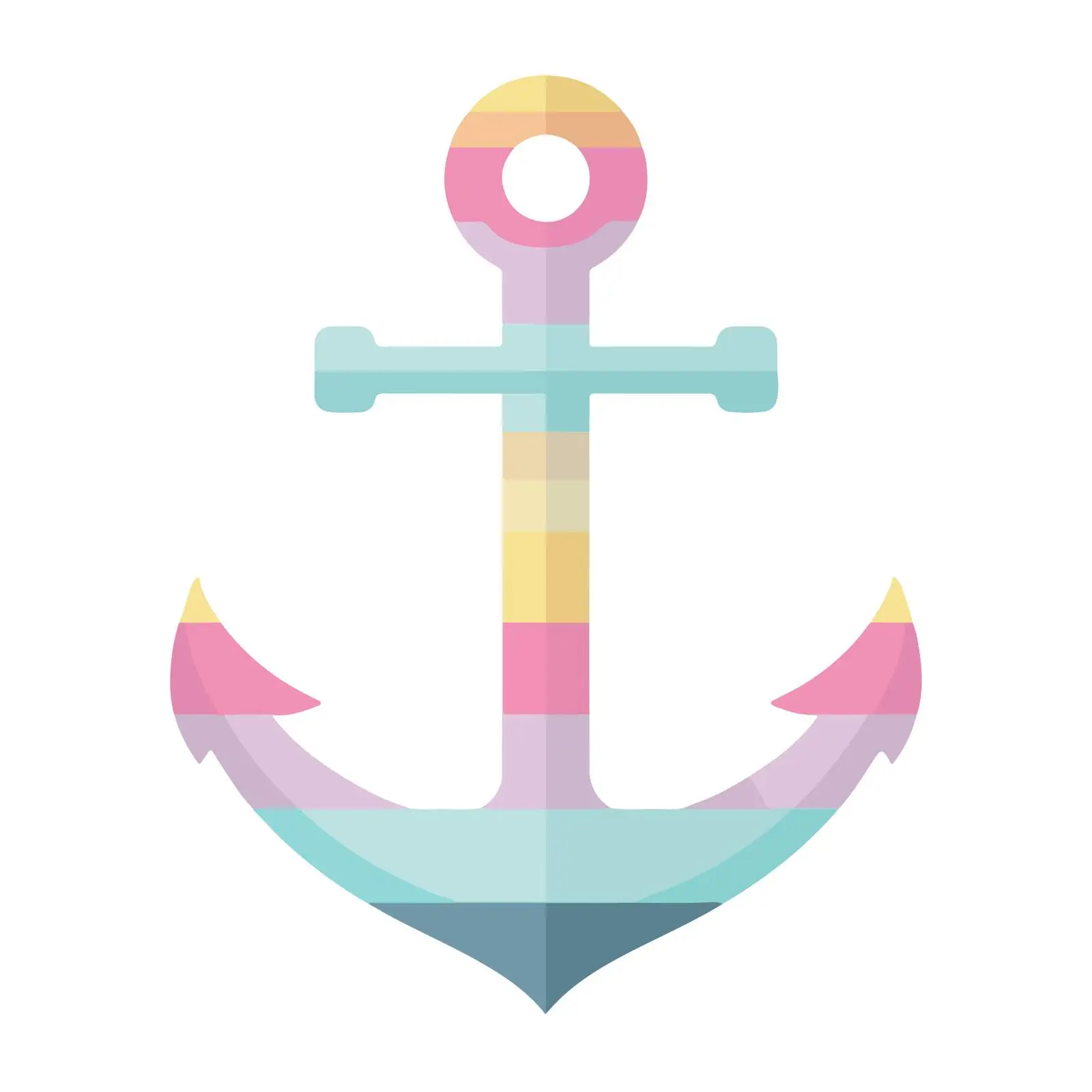 Anchor Icon Vector Minimalist Design — free download from Dotvec