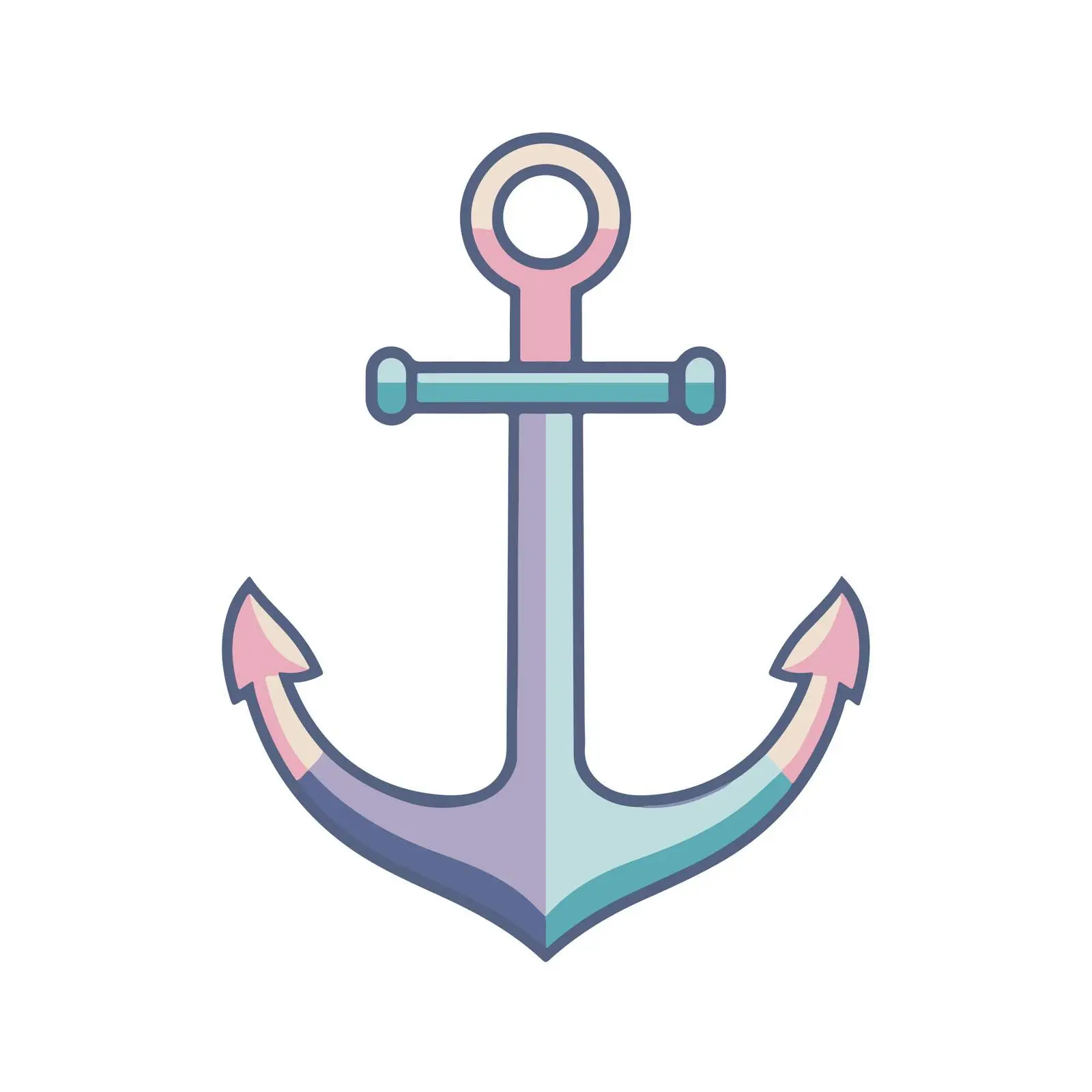 Minimalist Anchor Icon Vector Design — free download from Dotvec
