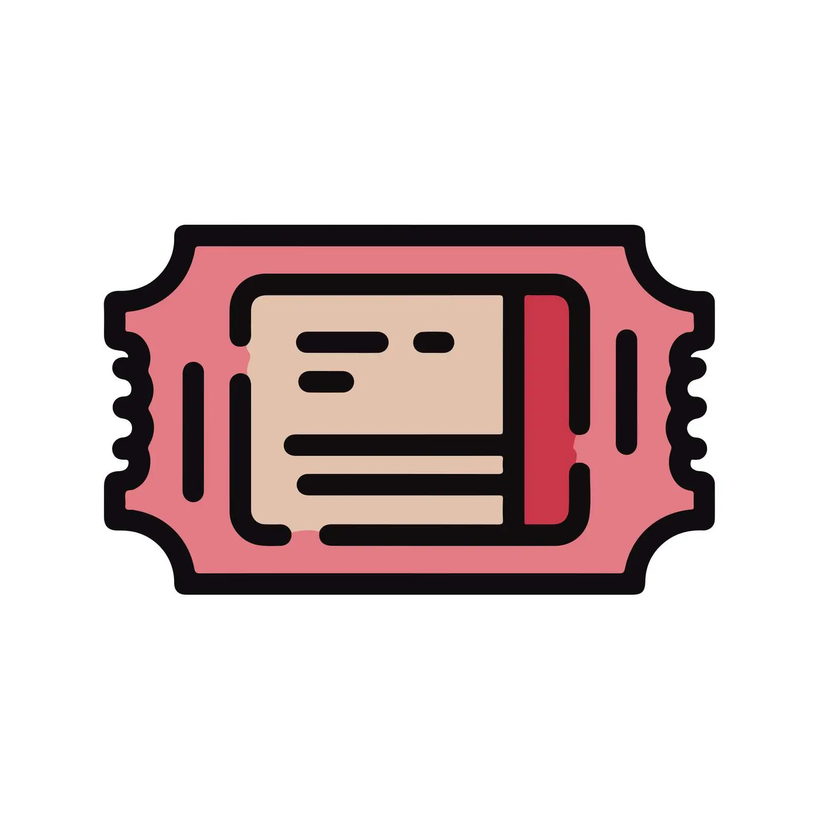 Coupon Ticket Icon — free download from Dotvec