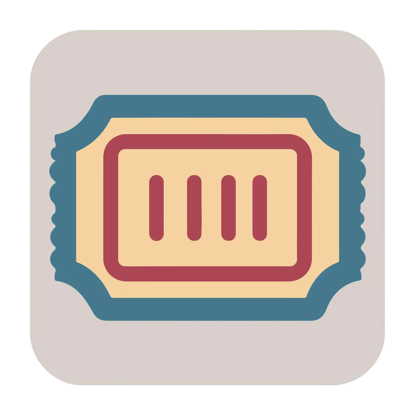 Bold Coupon Ticket Icon Duotone — free download from Dotvec