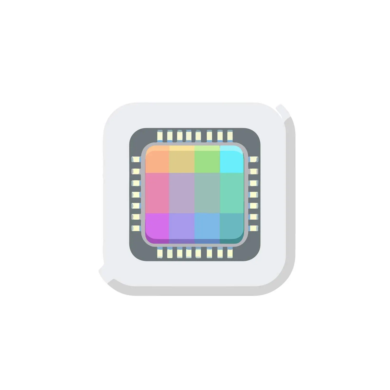 CPU Chip Icon Design — free download from Dotvec