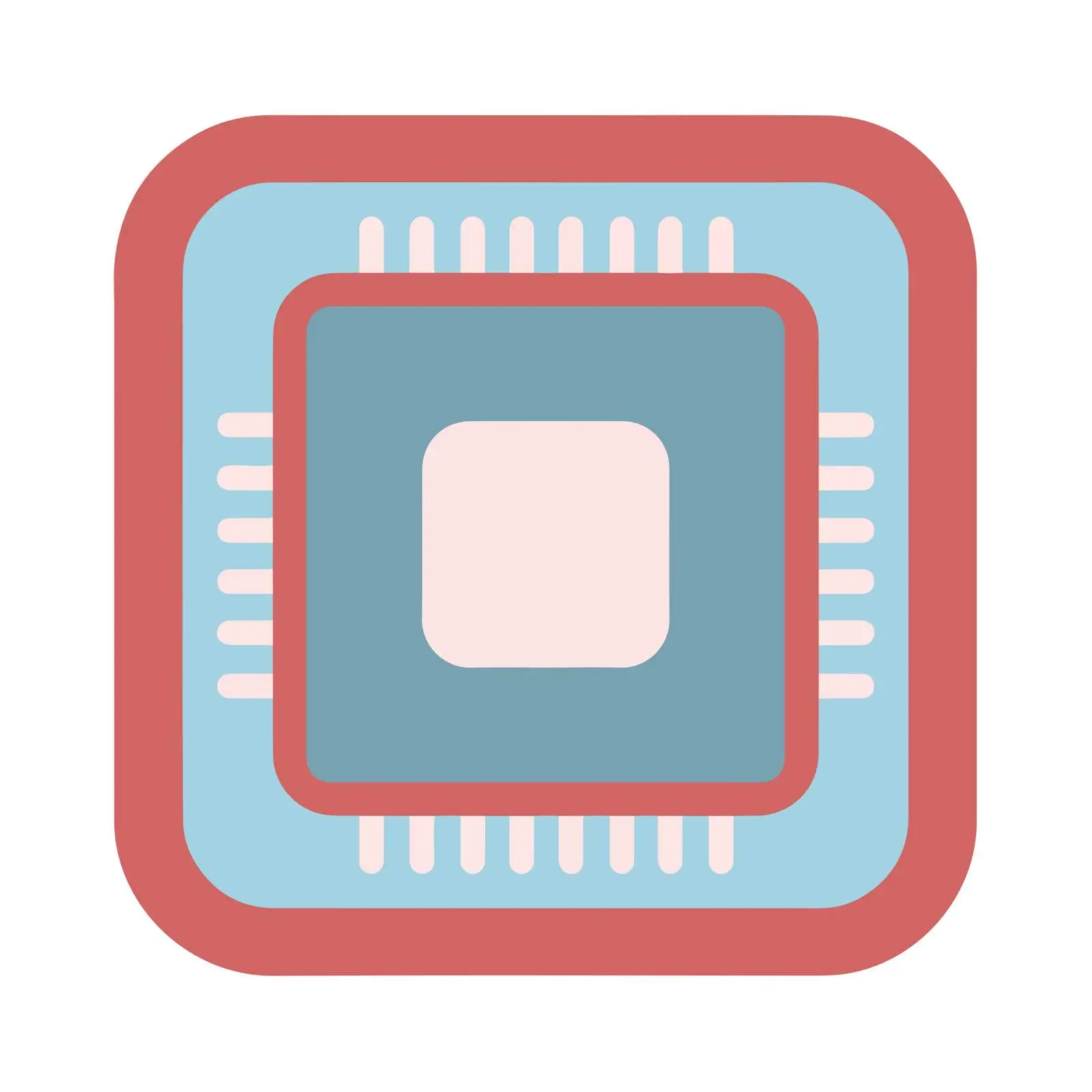 CPU Chip Icon — free download from Dotvec