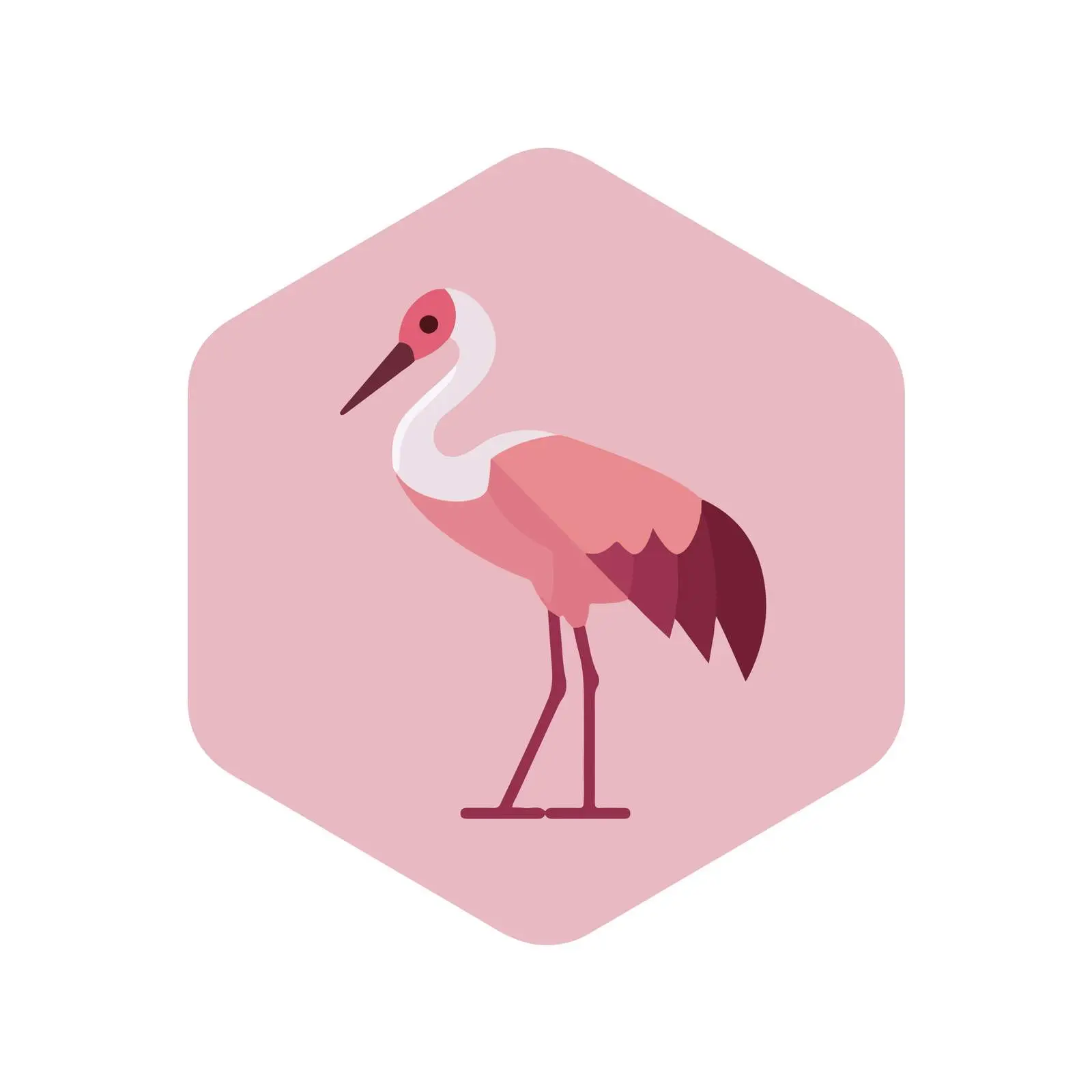 Bold Crane Icon Design — free download from Dotvec