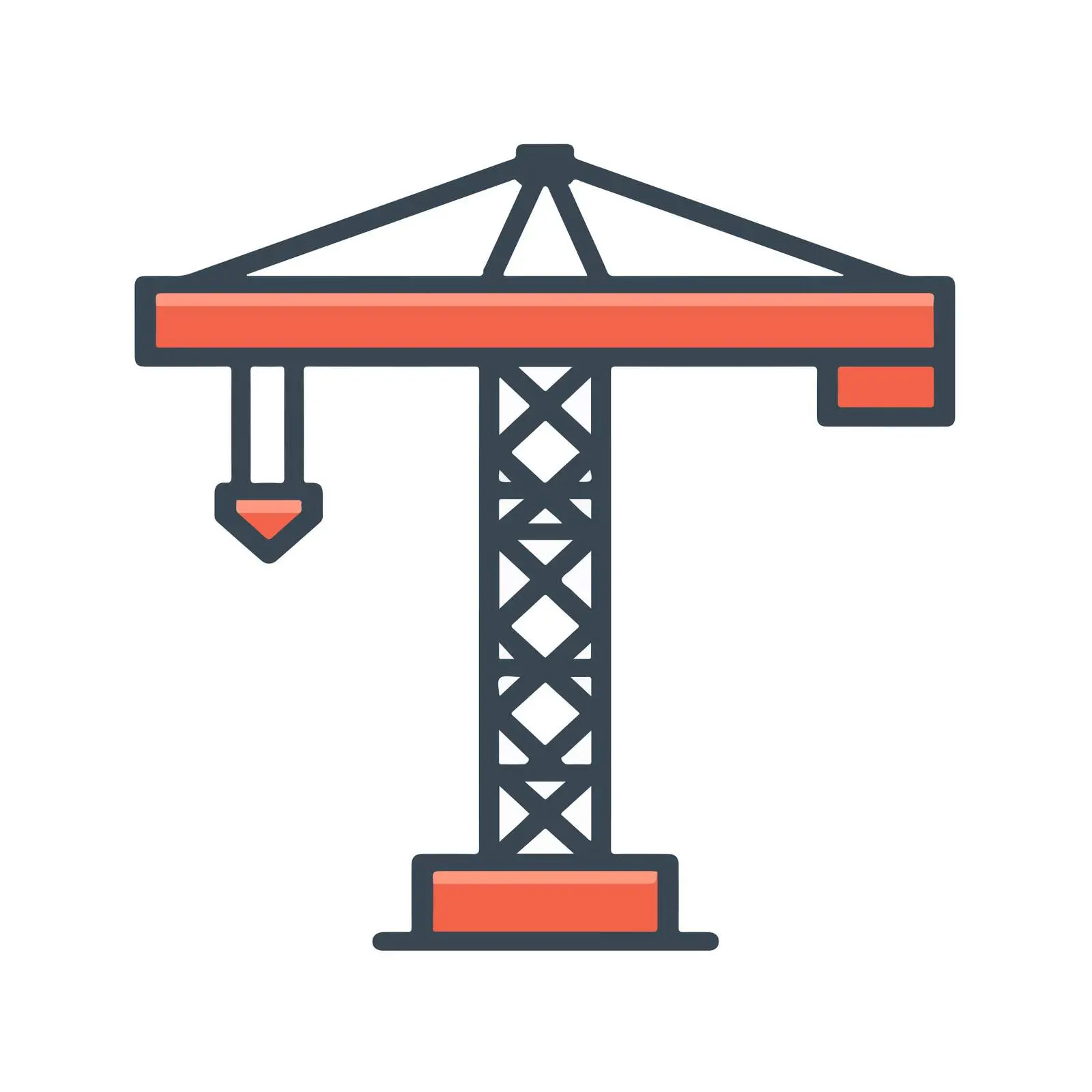 Crane Pictogram Icon — free download from Dotvec