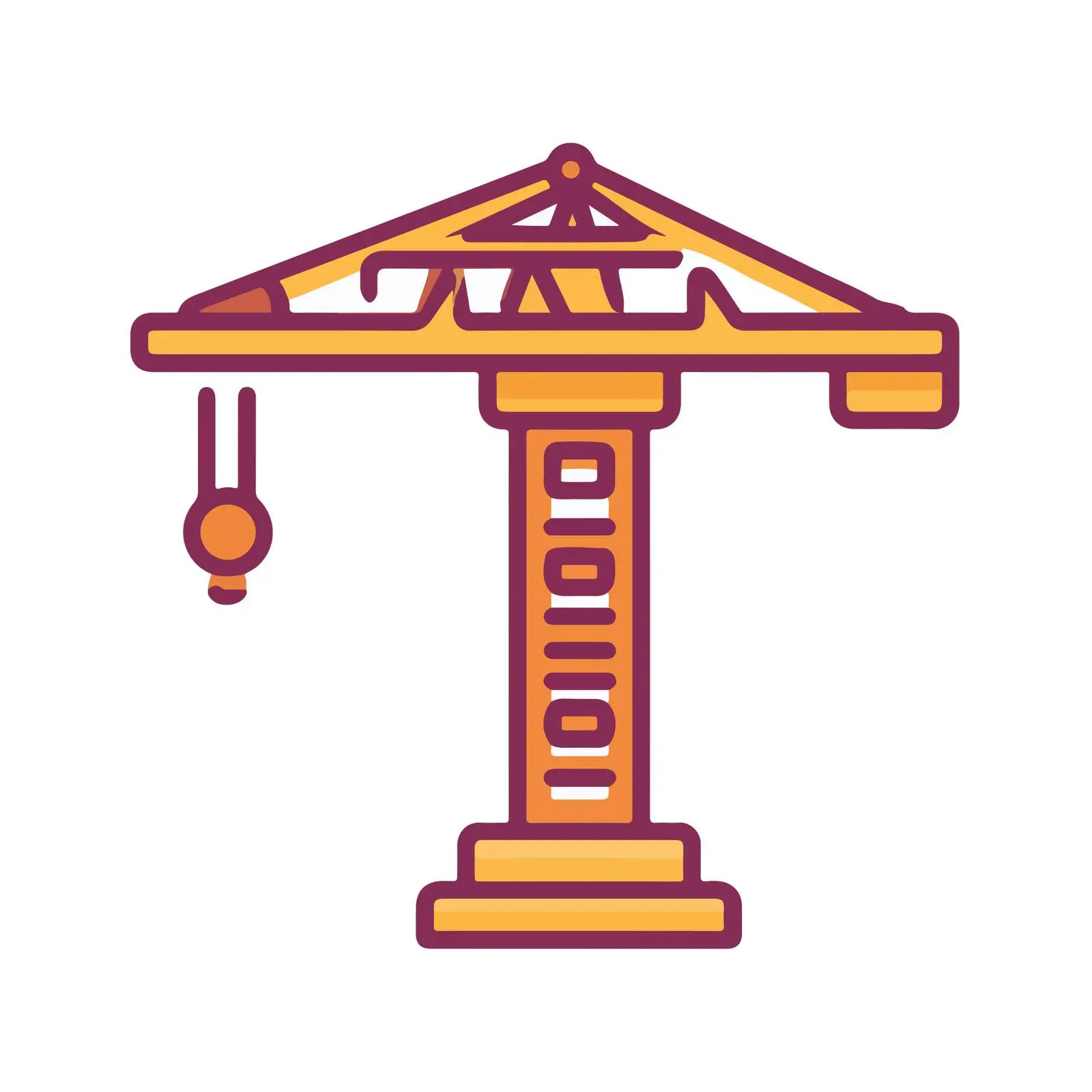 Crane Pictogram Icon — free download from Dotvec